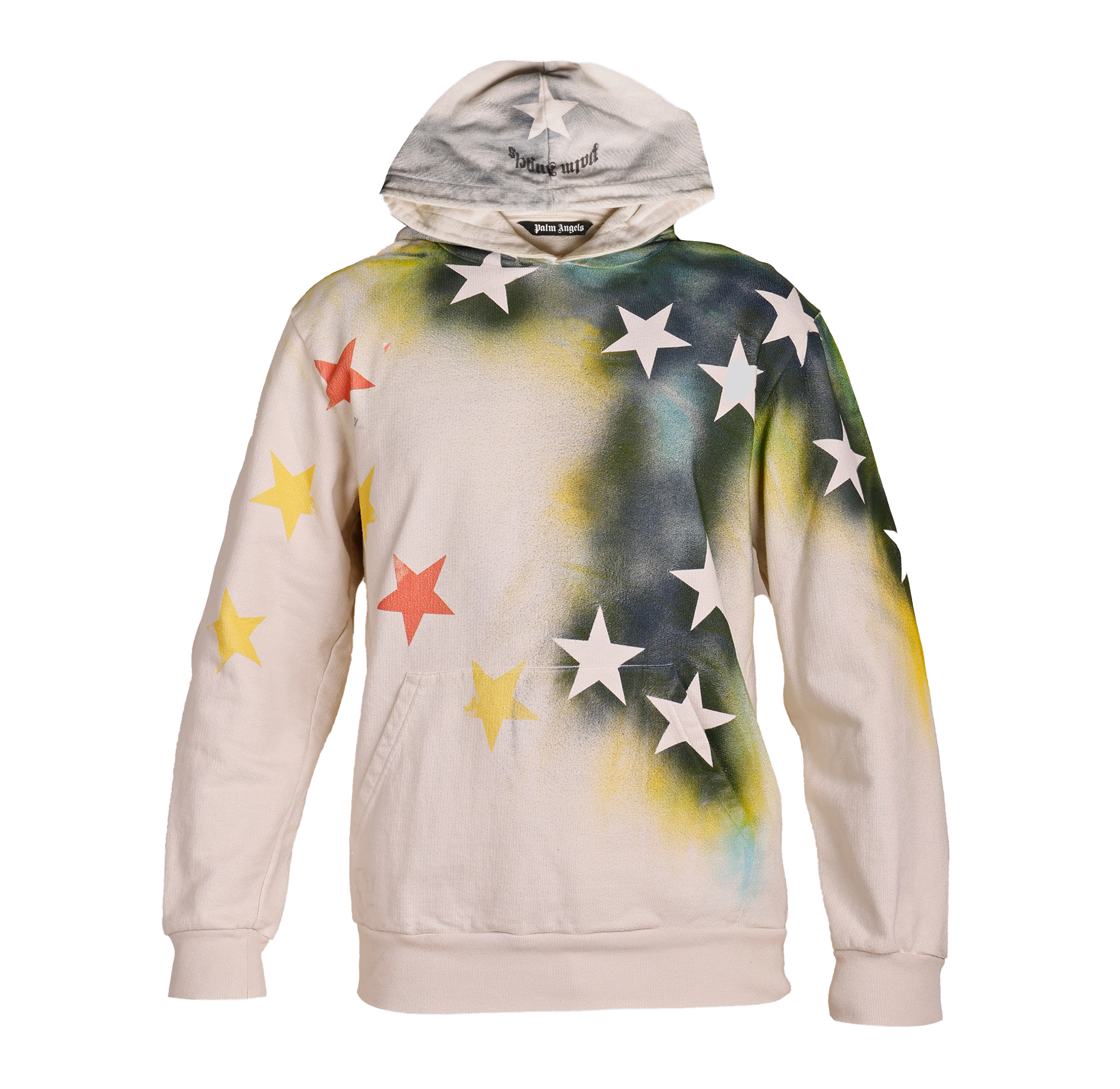 Buzo Tipo Hoodie Multicolor Palm Angels Sprayed Stars