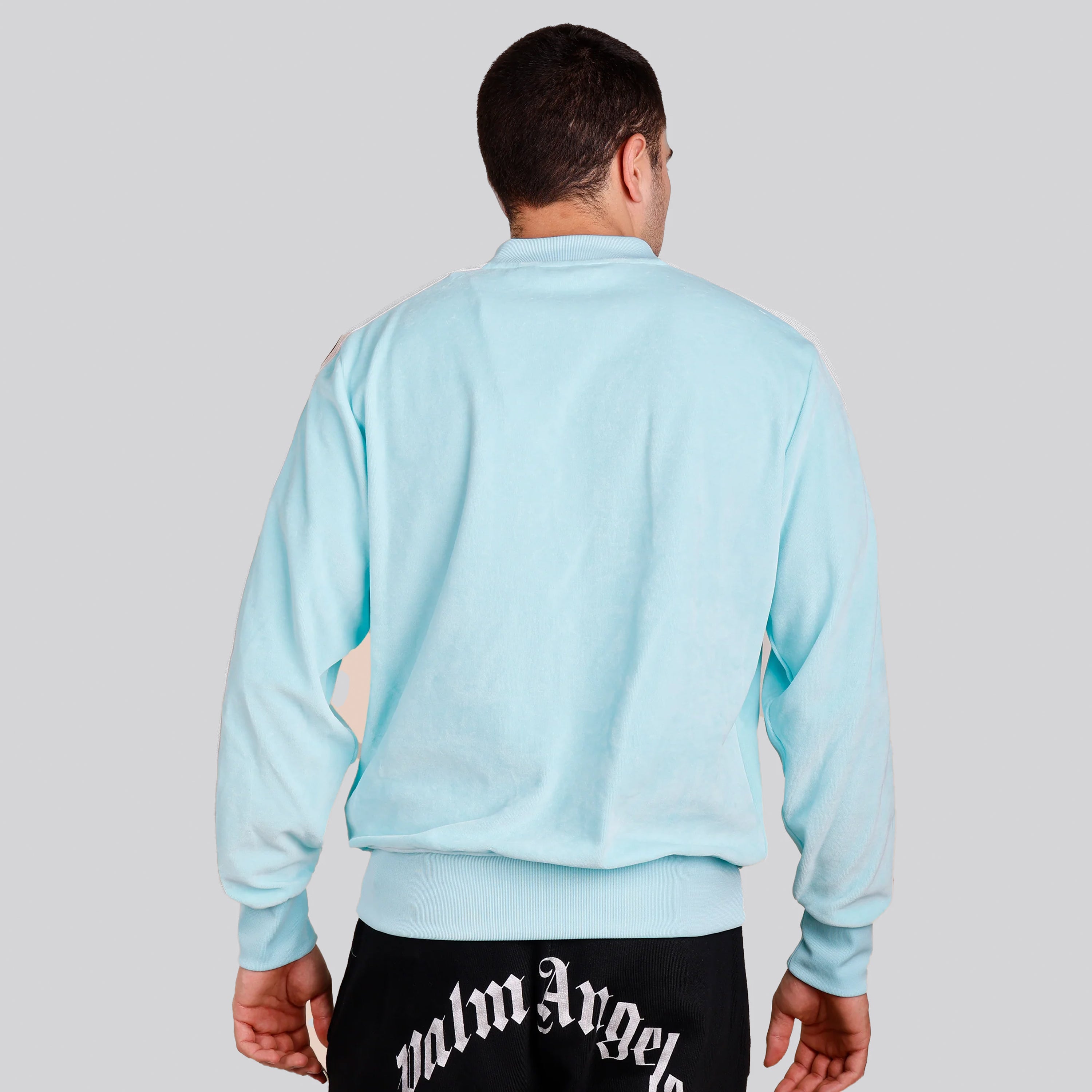 Buzo Azul Claro Palm Angels Shark