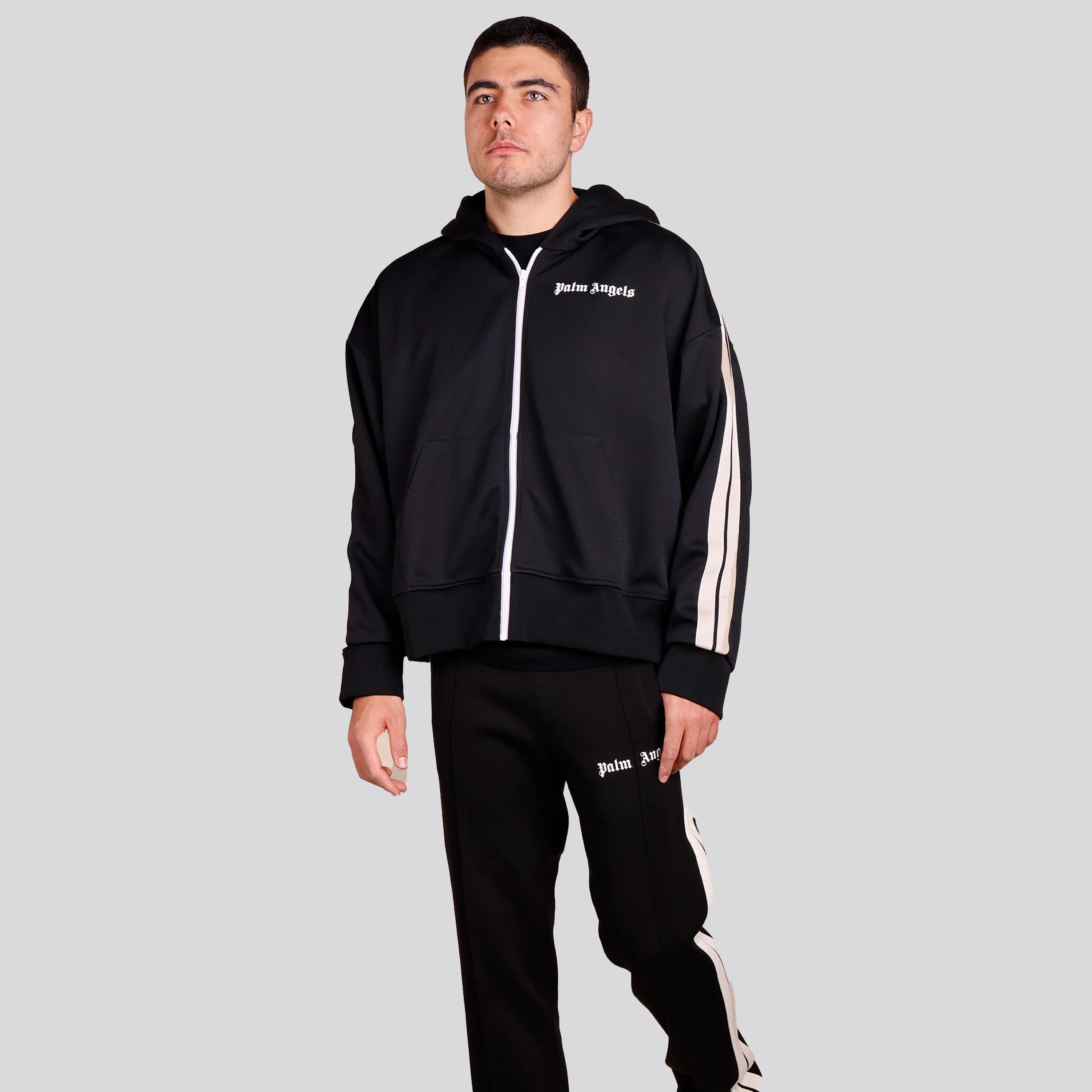 Sudadera Negra Palm Angels Logo