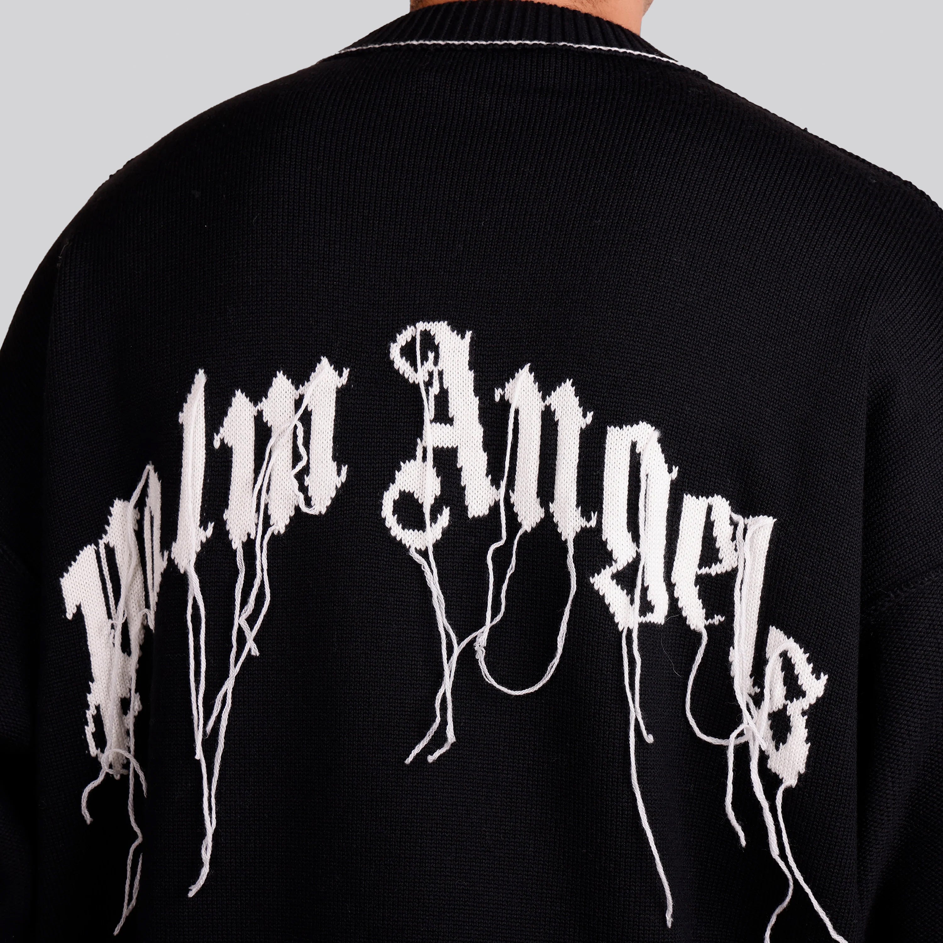 Suéter Negro Palm Angels Shark