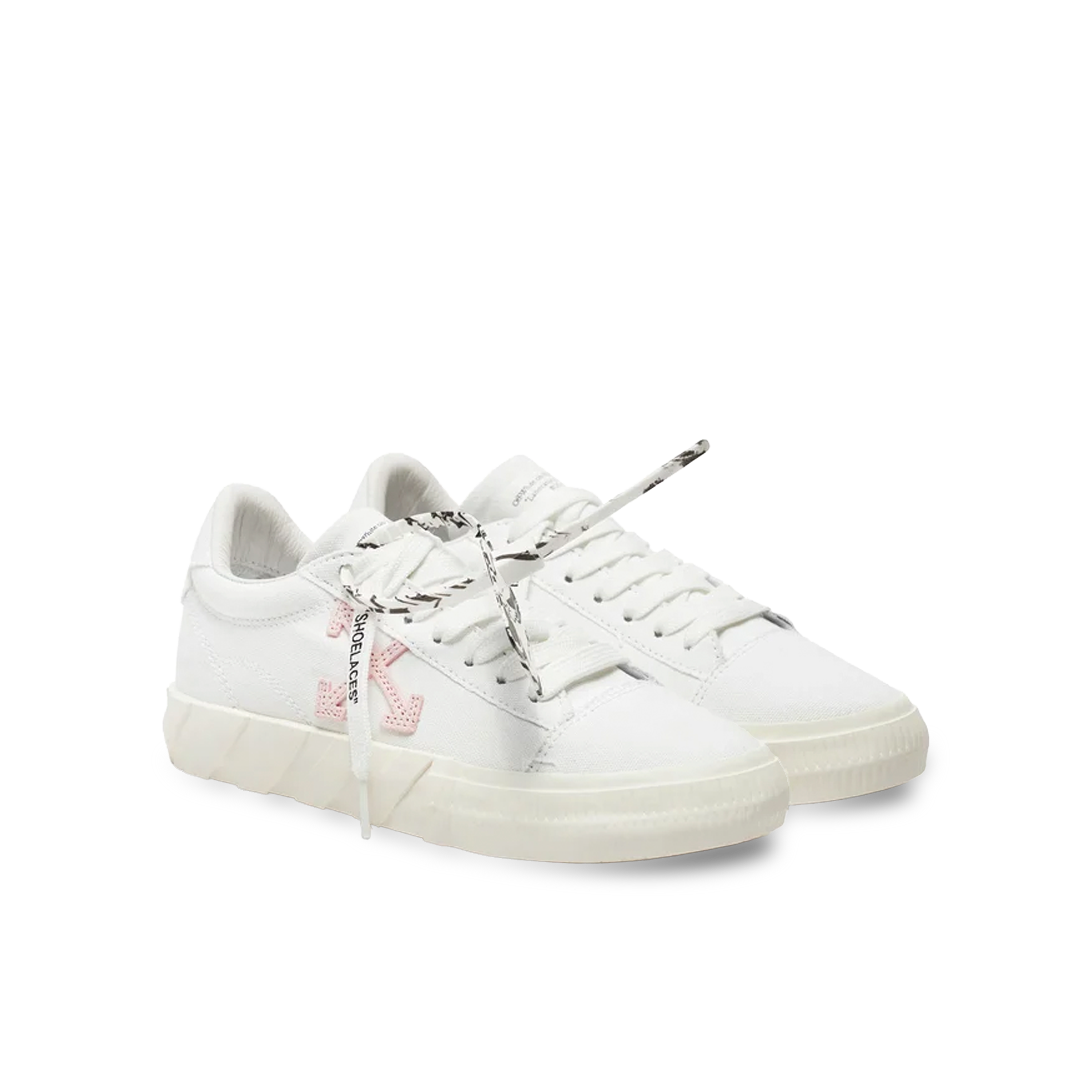 Sneakers Blancos Moschino Vulcanized Pink