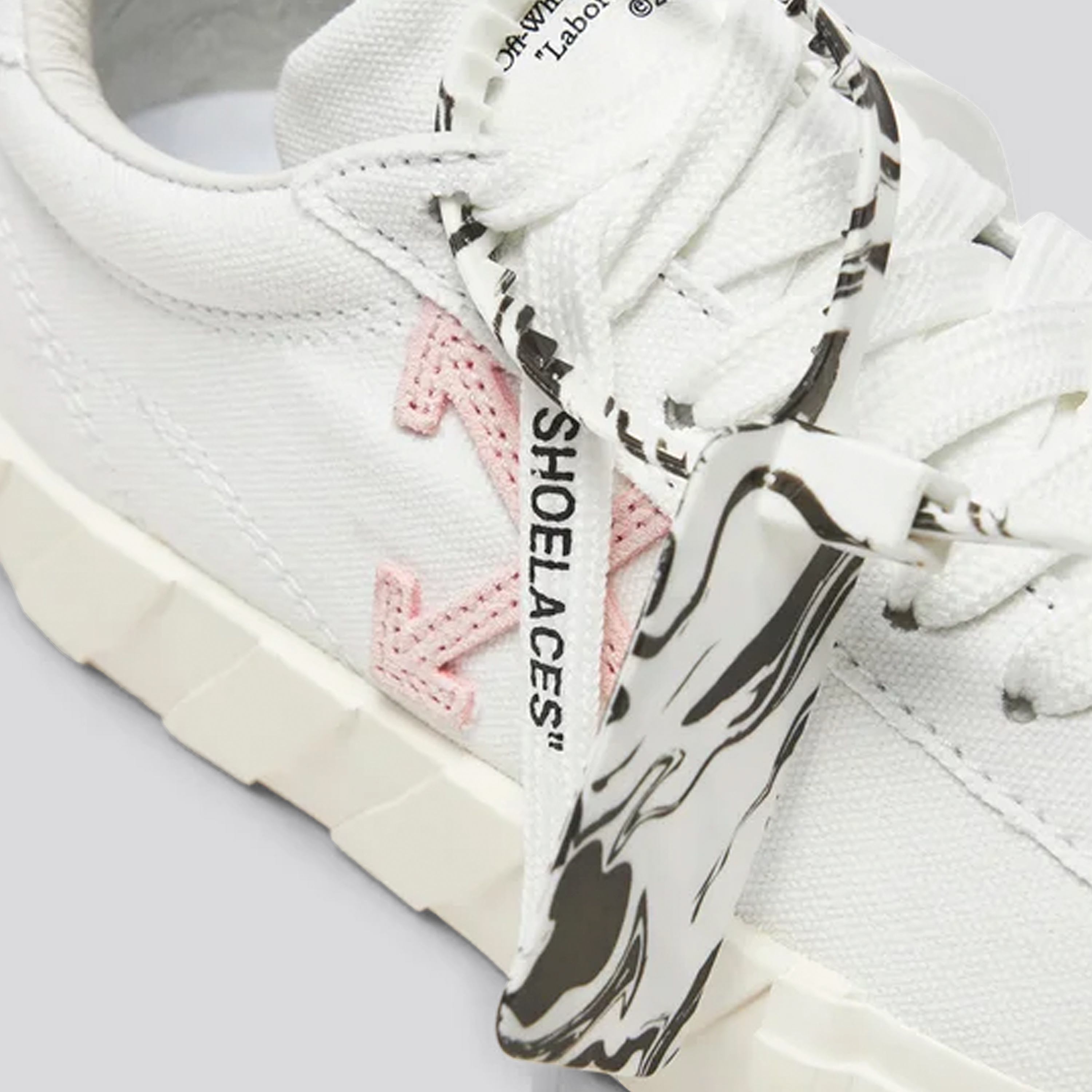 Sneakers Blancos Moschino Vulcanized Pink