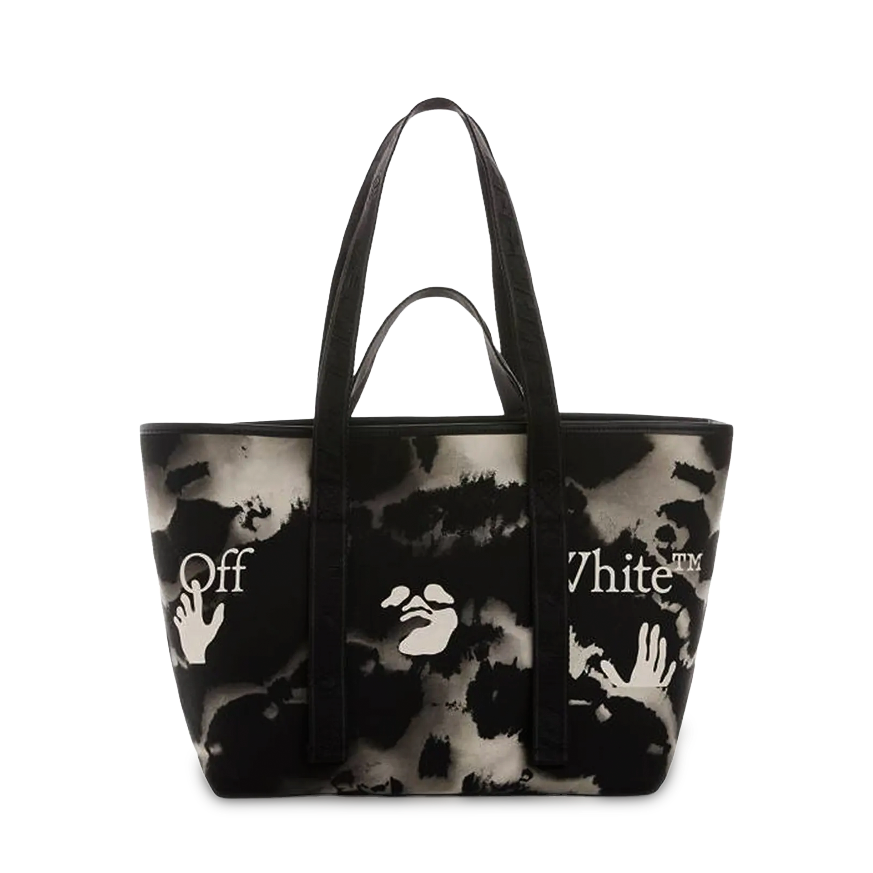 Cartera Negra Off-White Commercial Tote