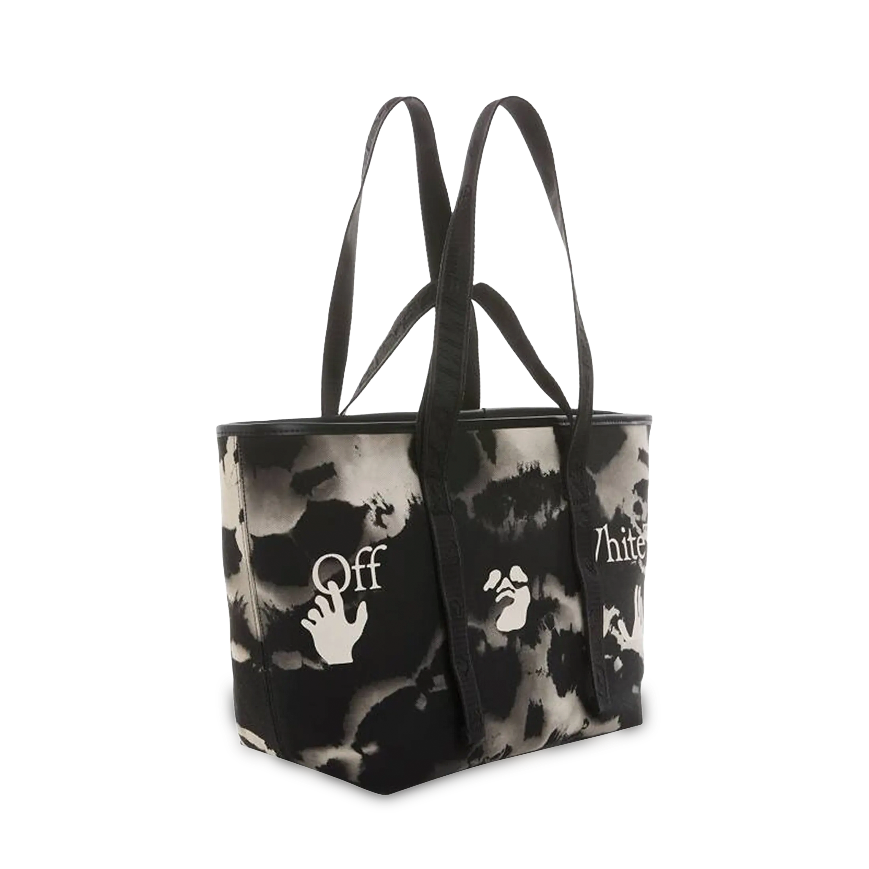 Cartera Negra Off-White Commercial Tote