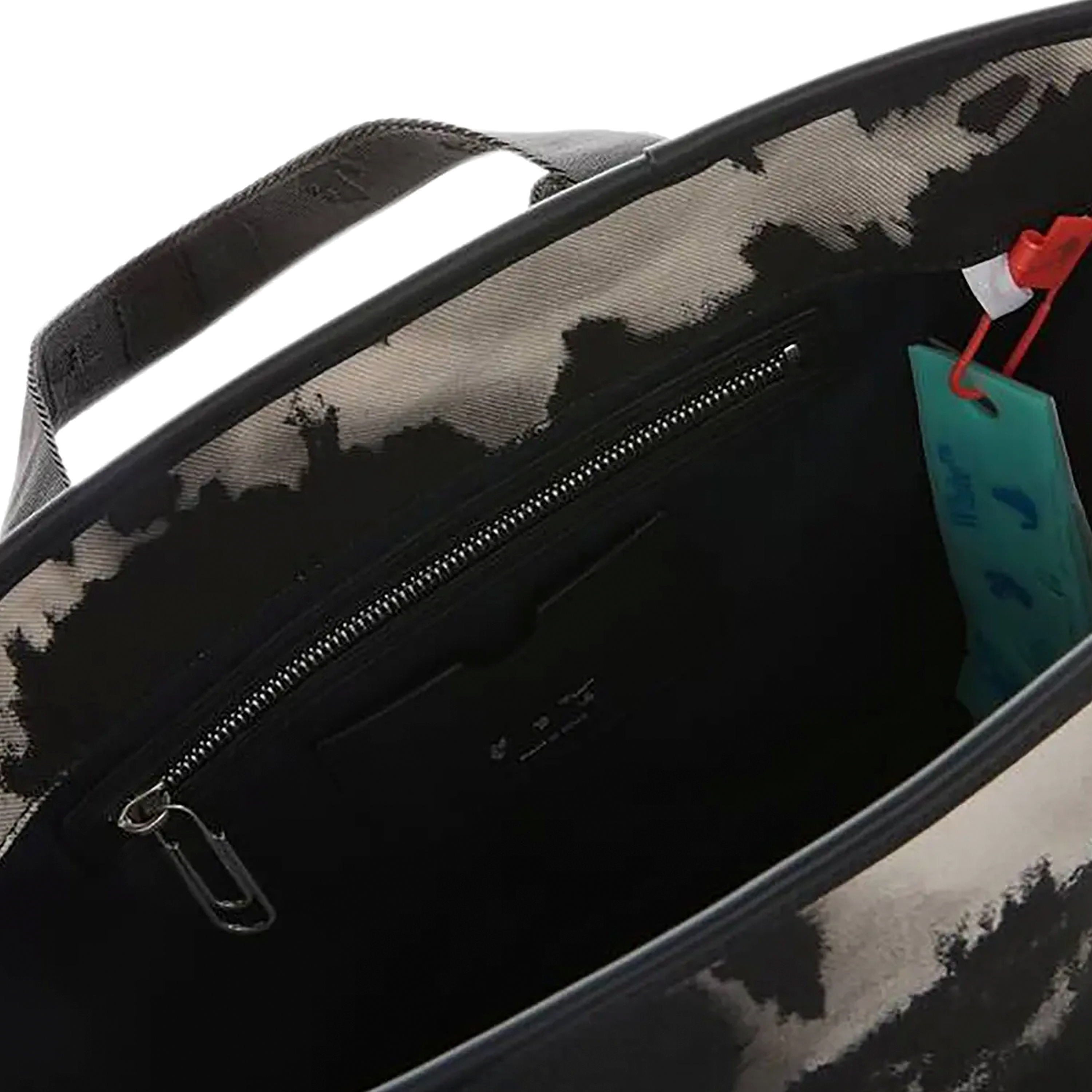 Cartera Negra Off-White Commercial Tote