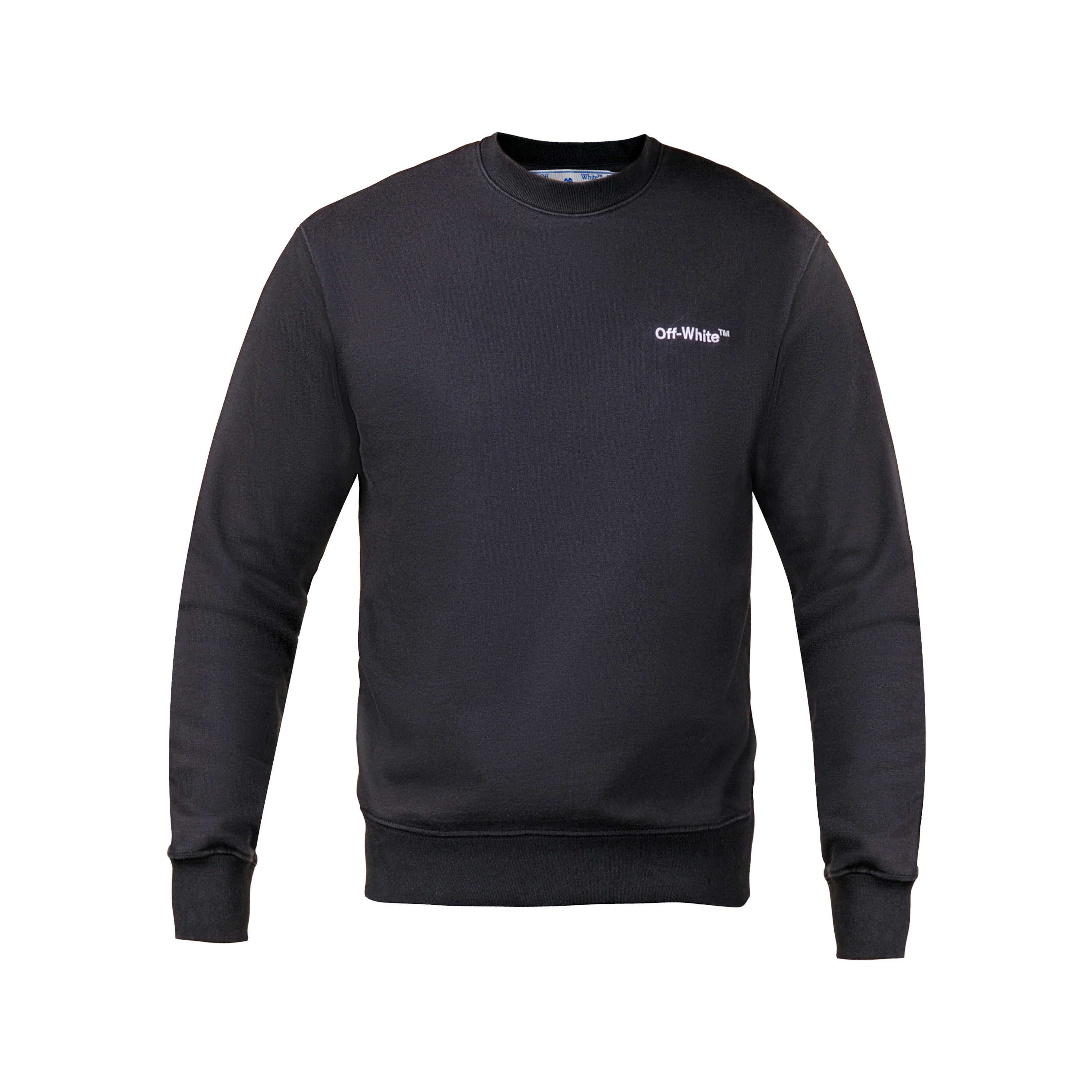 Buzo Logo Off-White Negro