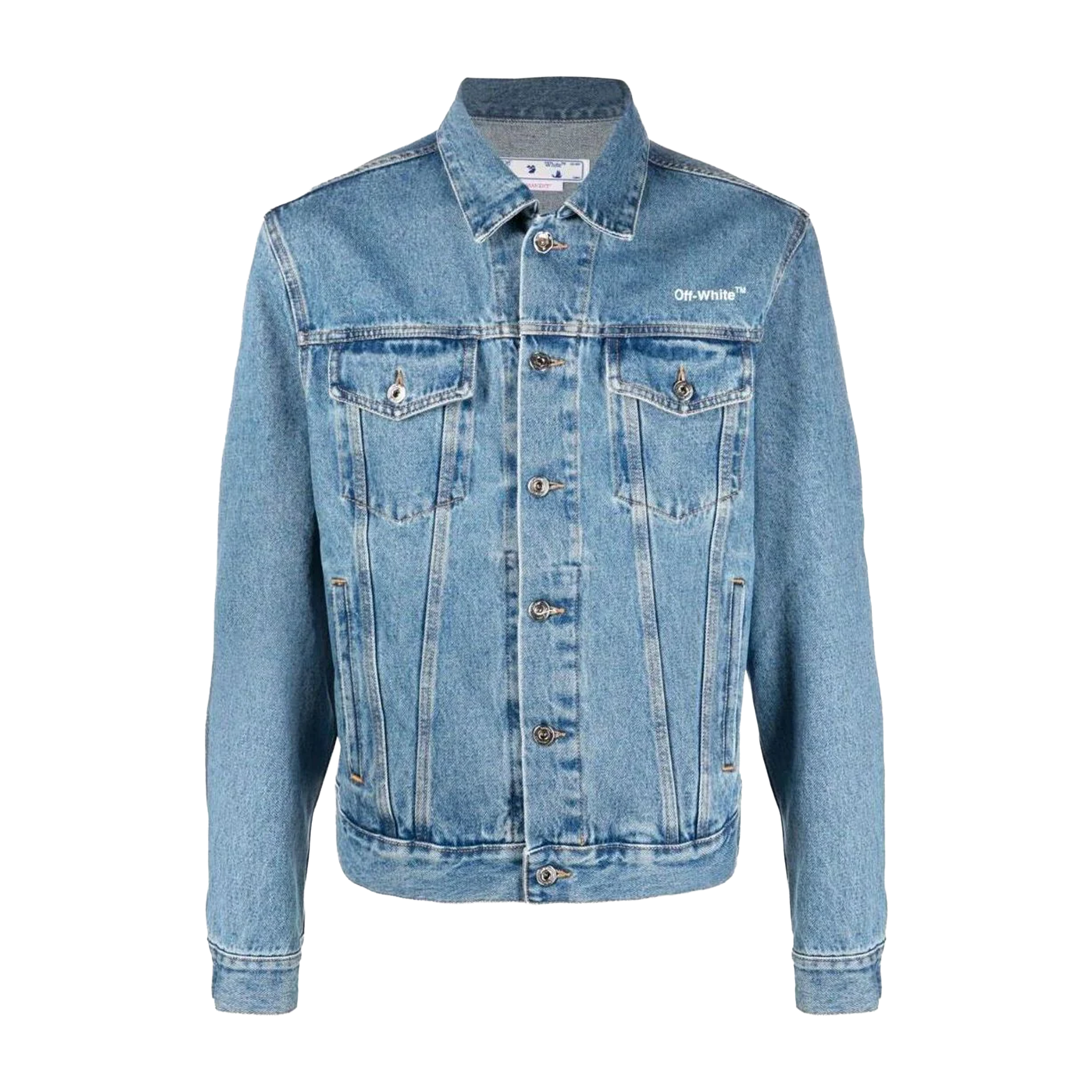 Chaqueta Denim Off-White Diag