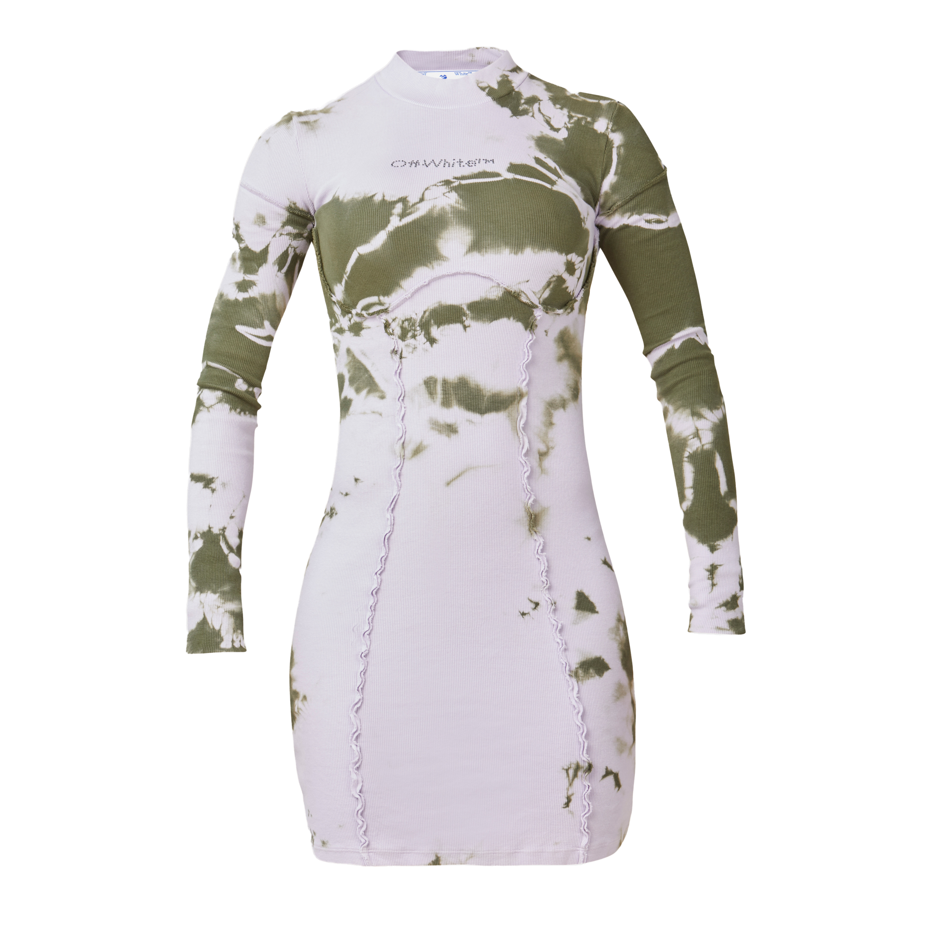 Vestido Tie Dye Rosa Off-White