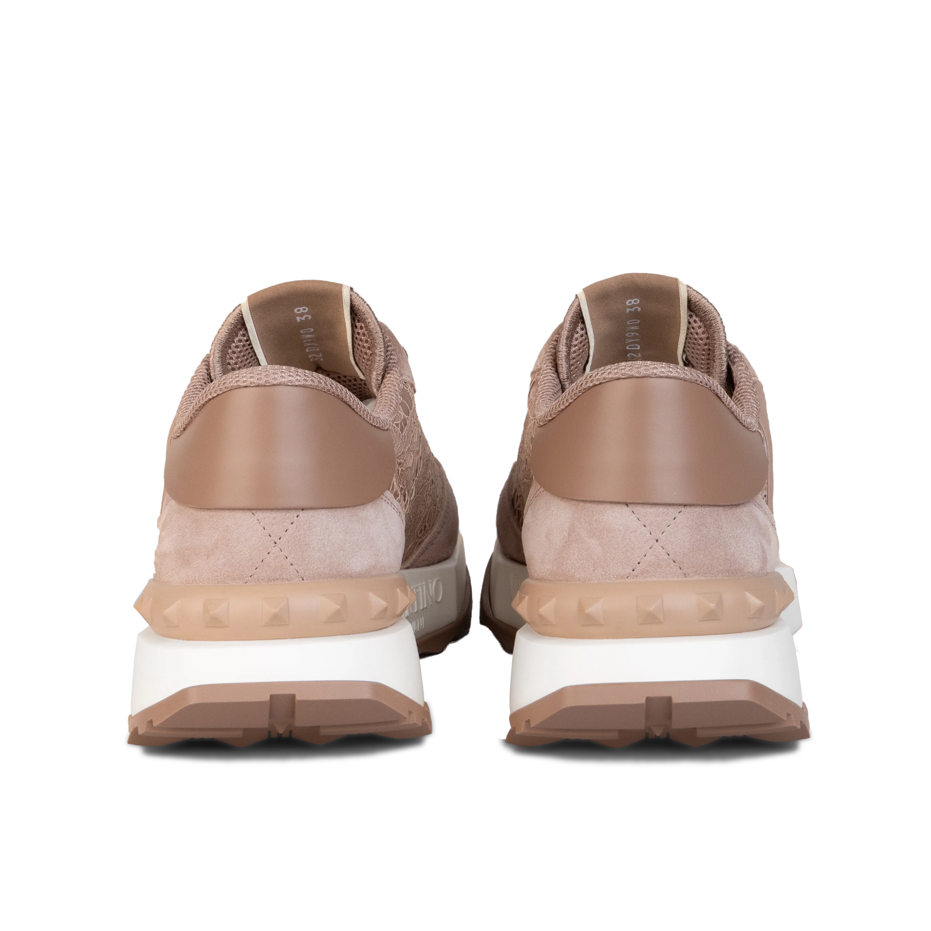 Sneakers Beige Valentino Vlogo Lacerunner