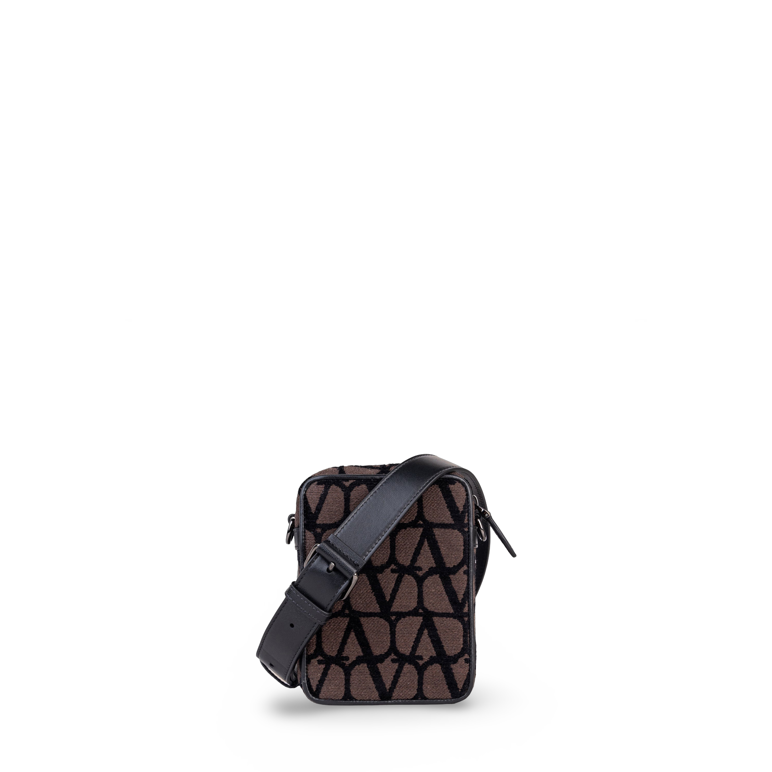 Bolso Café Valentino Negro Vlogo Loco Toile