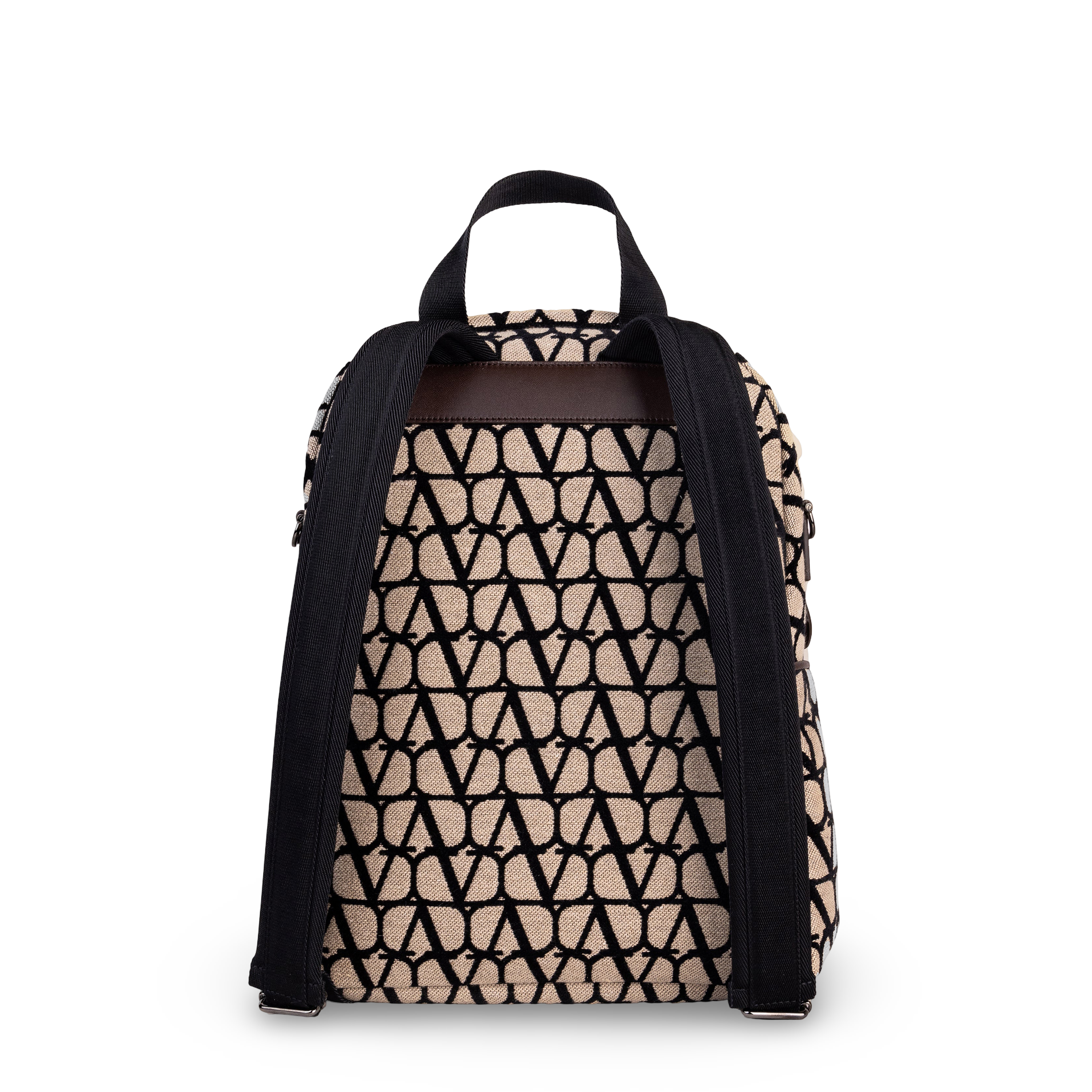 Morral Beige Negro Valentino Vlogo