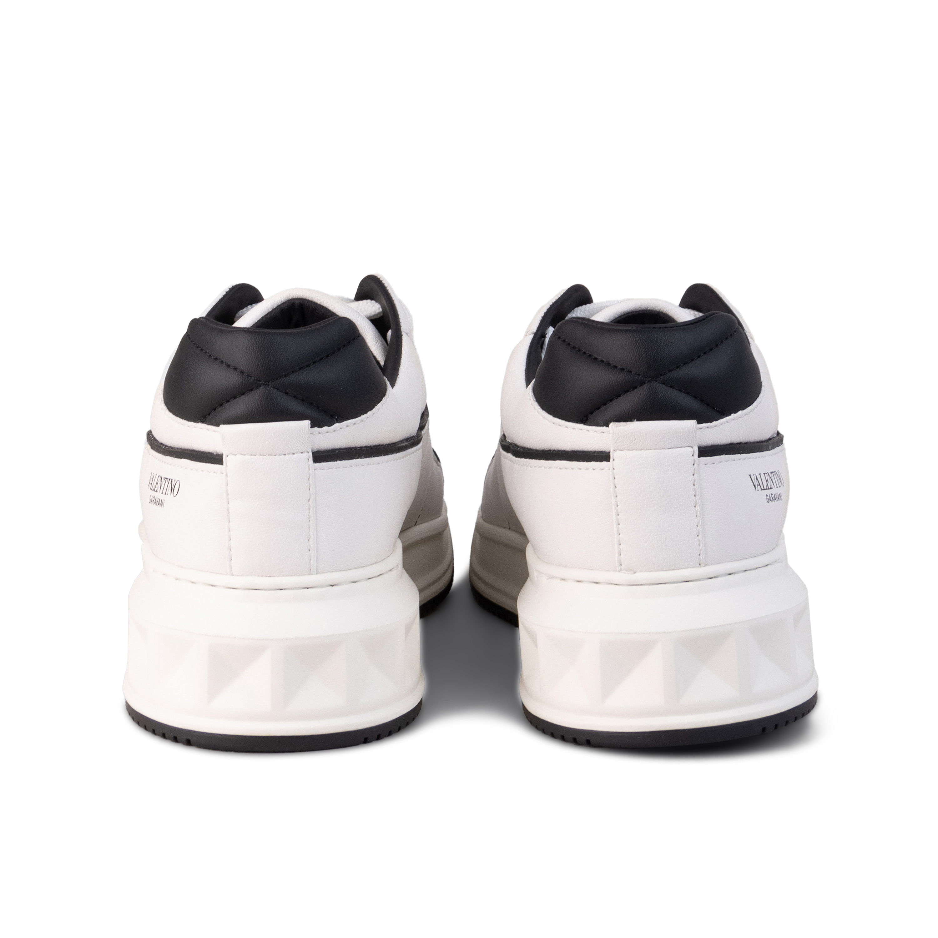 Sneakers Blanco Valentino Gris Roman Stud