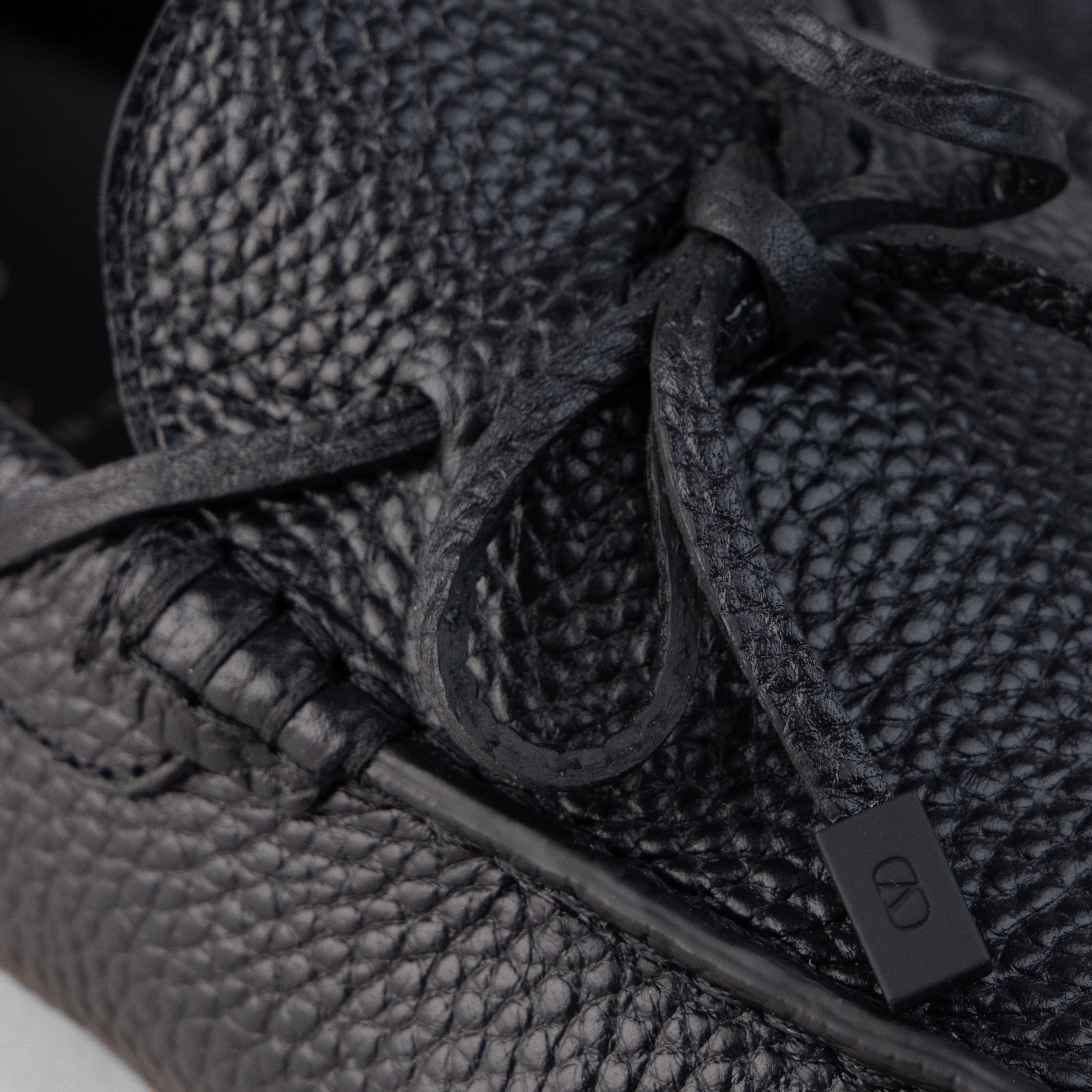 Mocasines Negro Valentino Lace