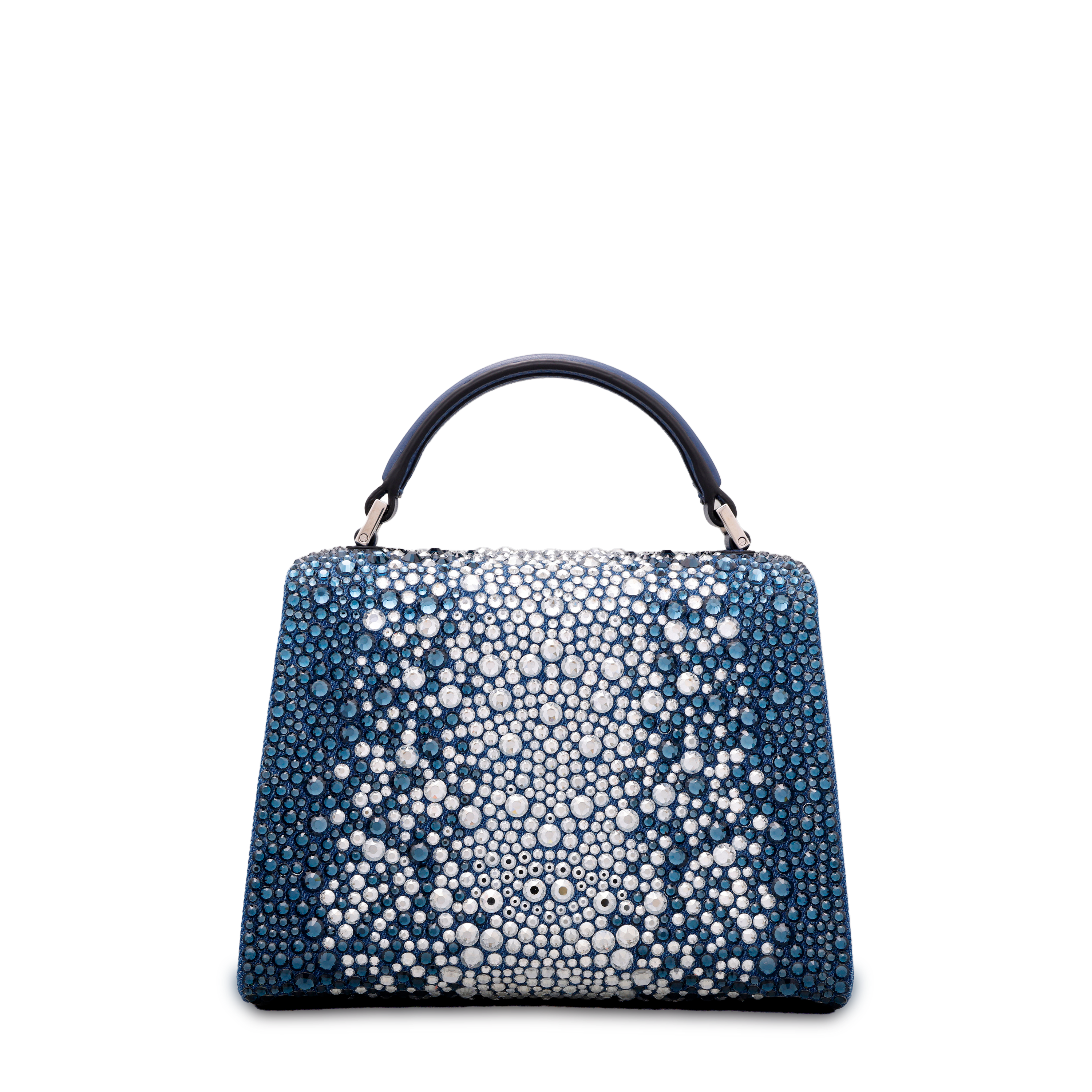 Cartera Azul Valentino Vsling Rhinestone