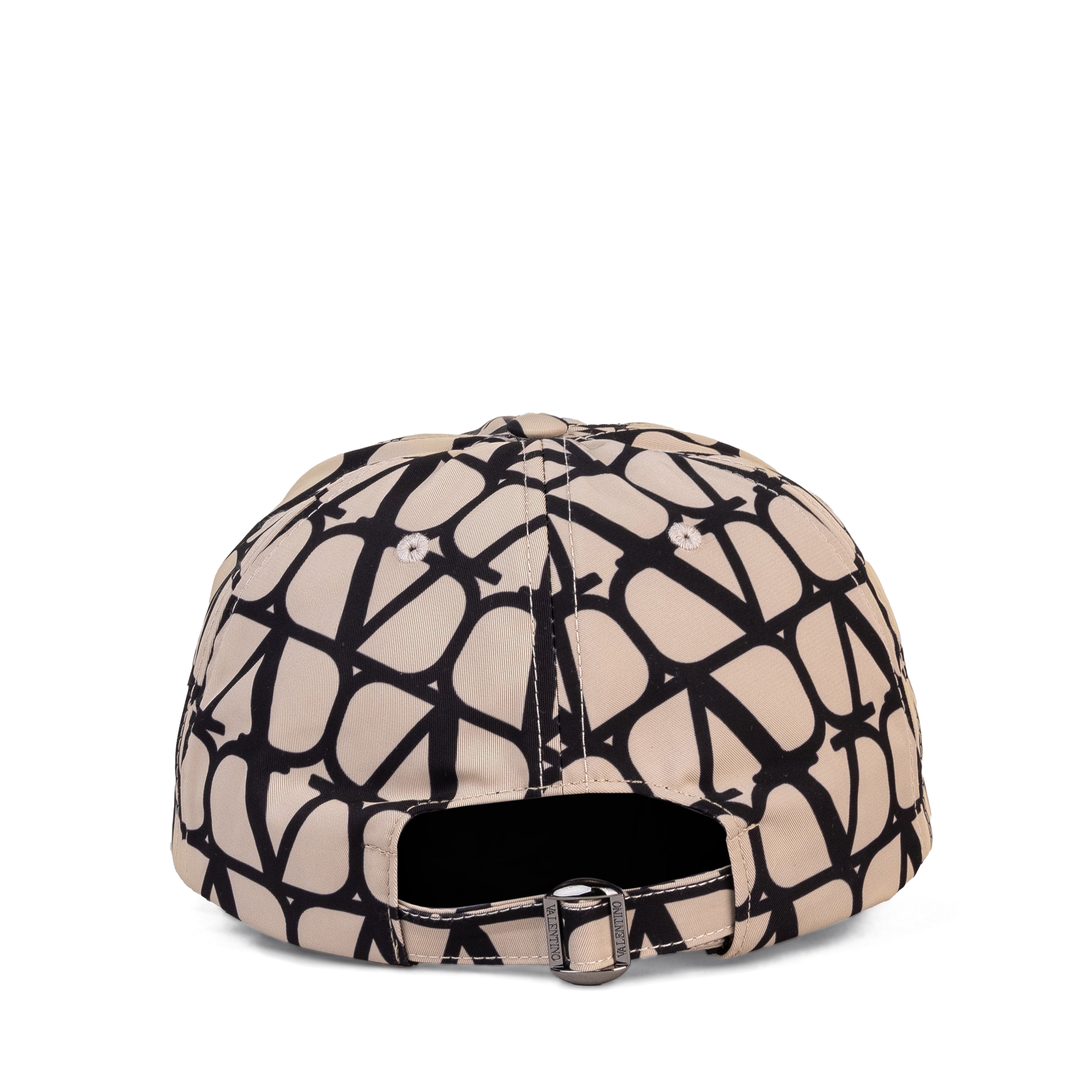 Gorra Beige Negro Valentino Vlogo Monogram