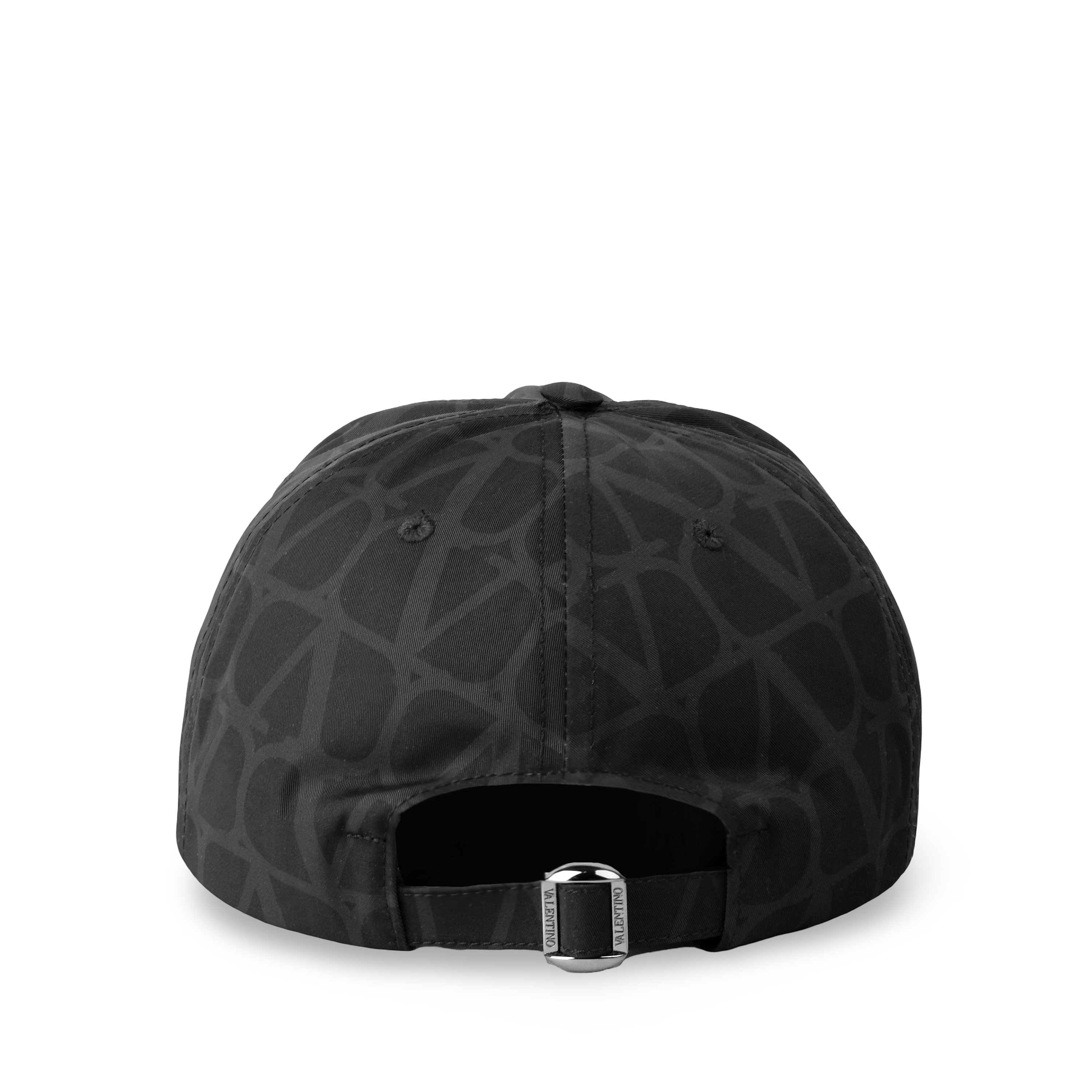 Gorra Negro Gris Valentino Vlogo Monogram