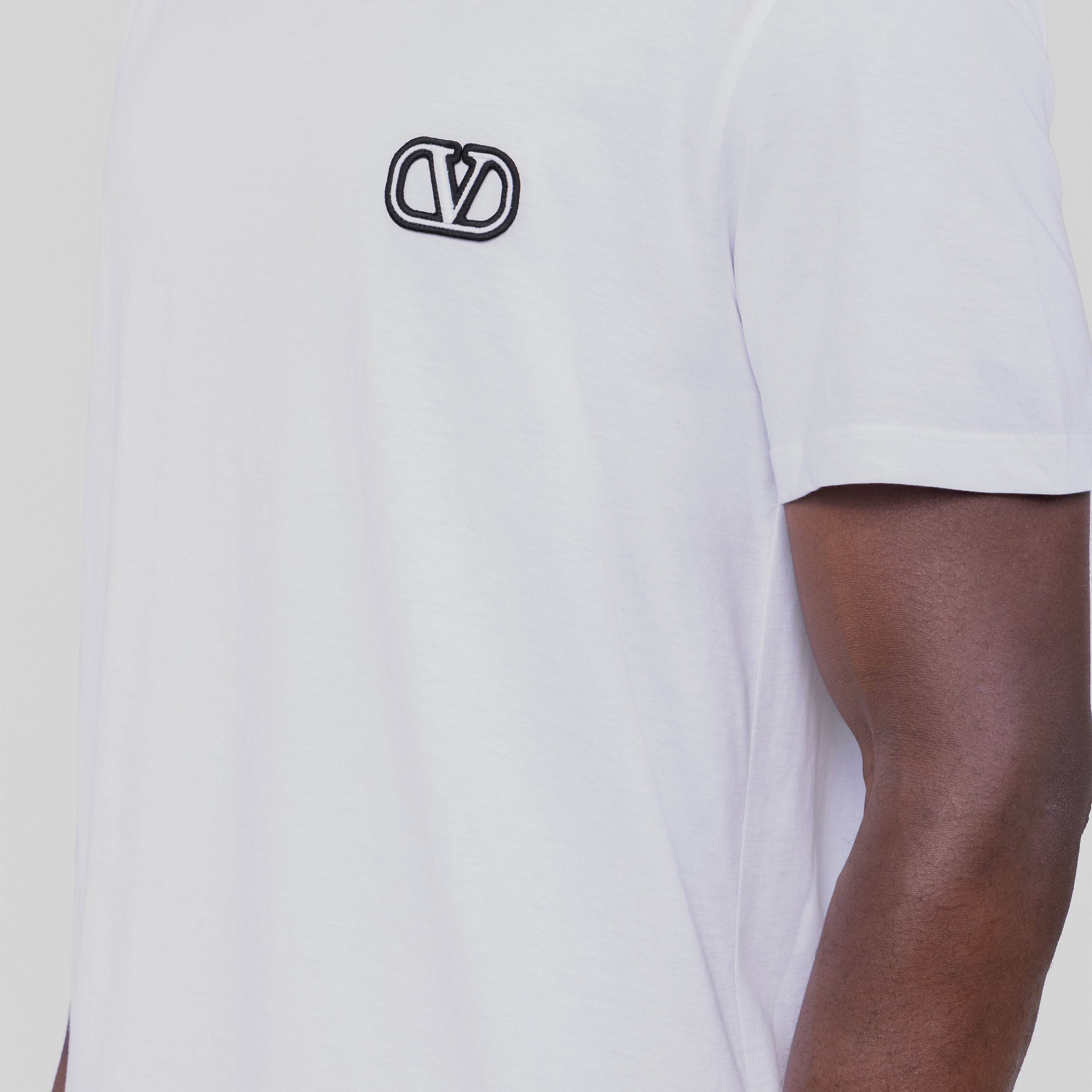 Camiseta Blanca Valentino Vlogo