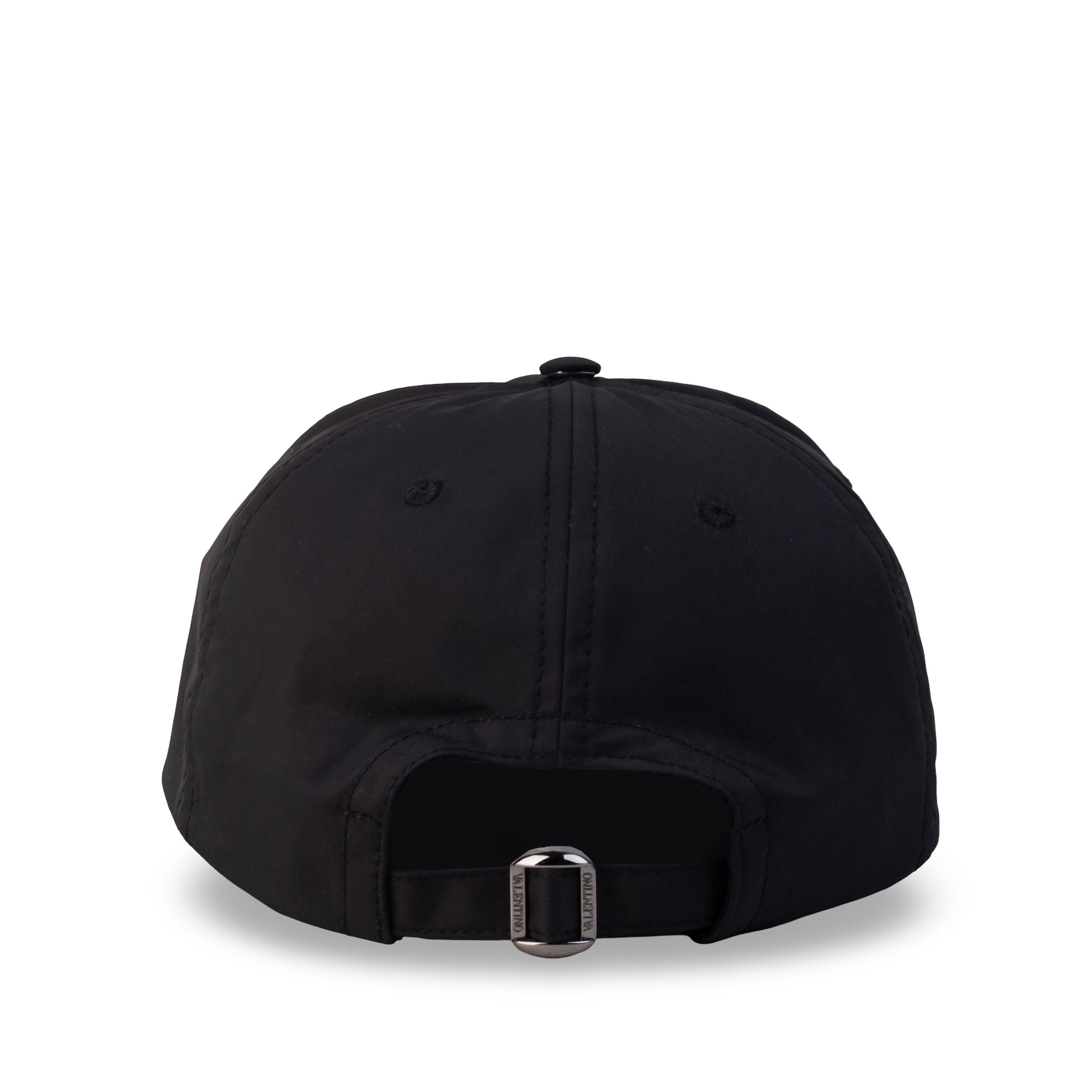 Gorra Negro Negro Valentino Tag