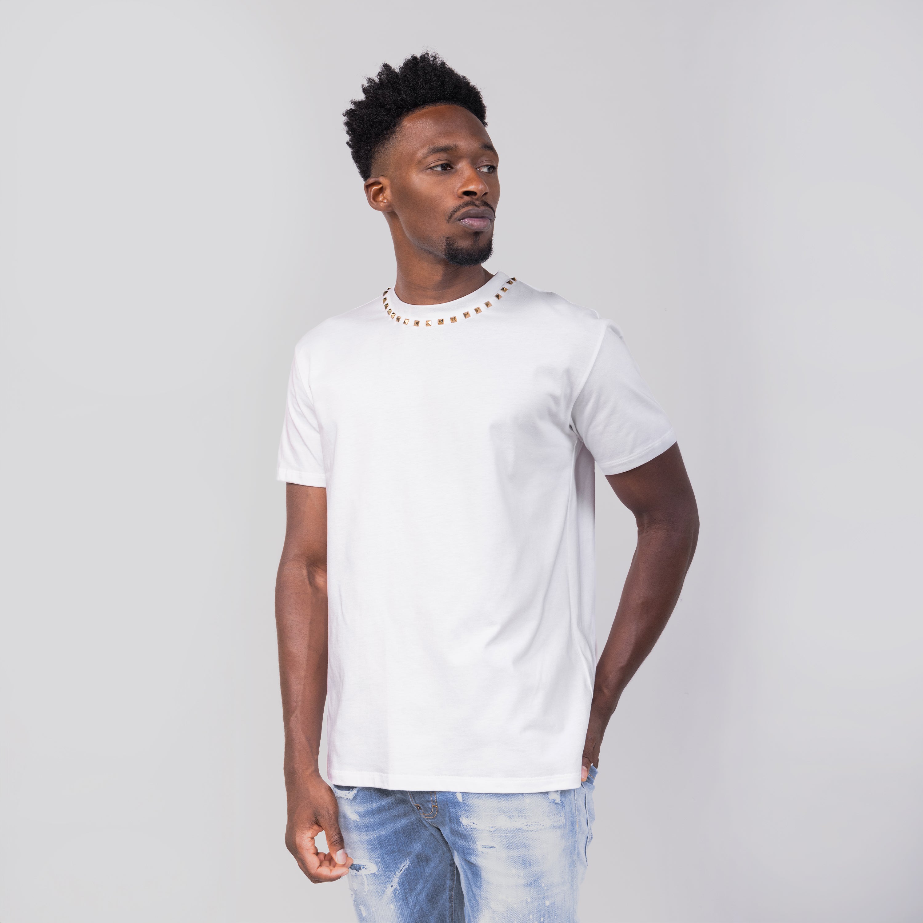 Camiseta Blanca Valentino Rockstuds