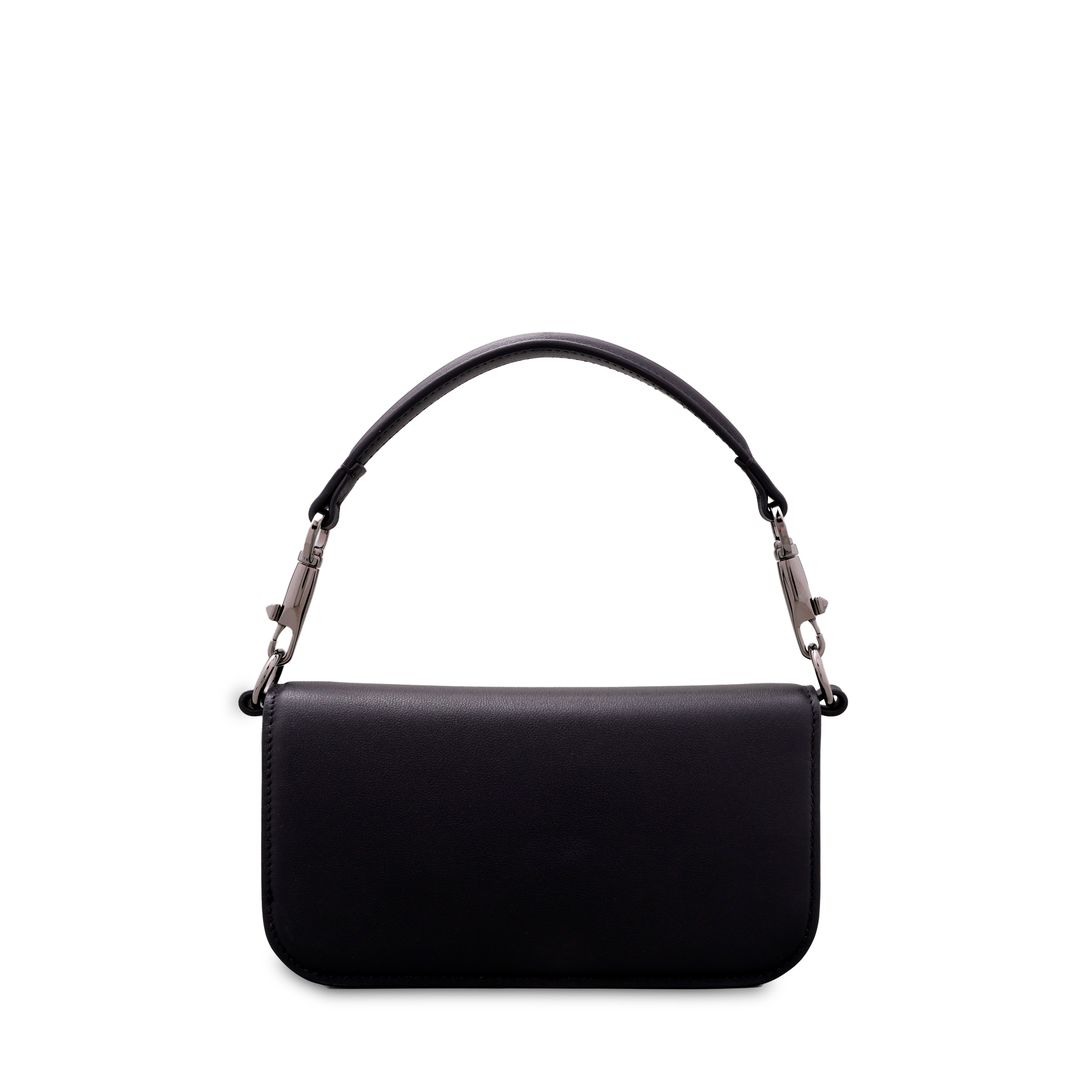 Cartera Negra Valentino Vlogo Crystal
