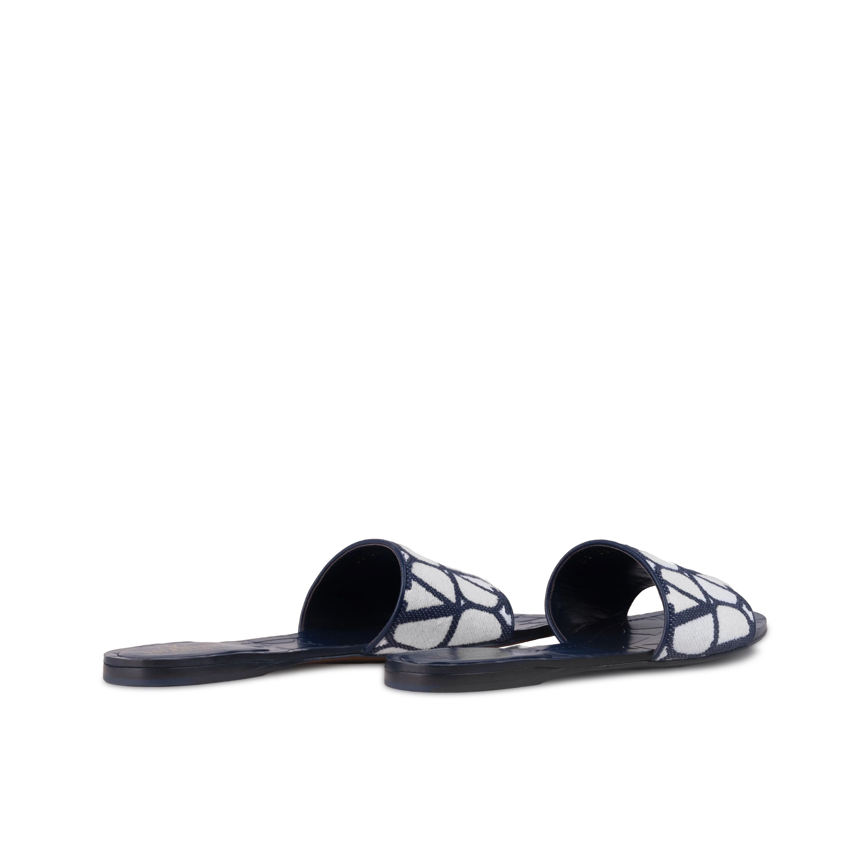 Sandalias Blancas Valentino Blue Vlogo
