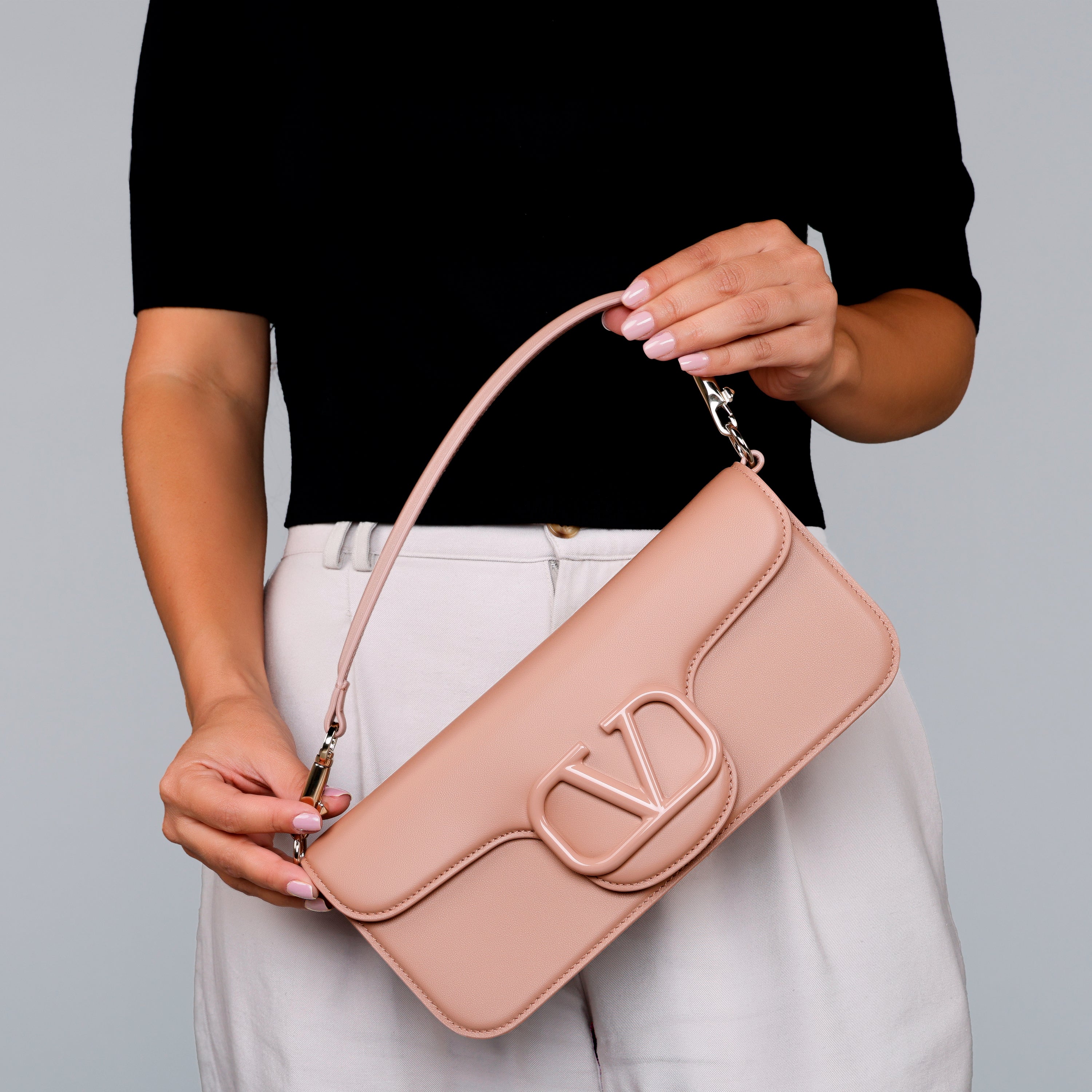 Cartera Rose Cannelle Valentino Valentino Vlogo