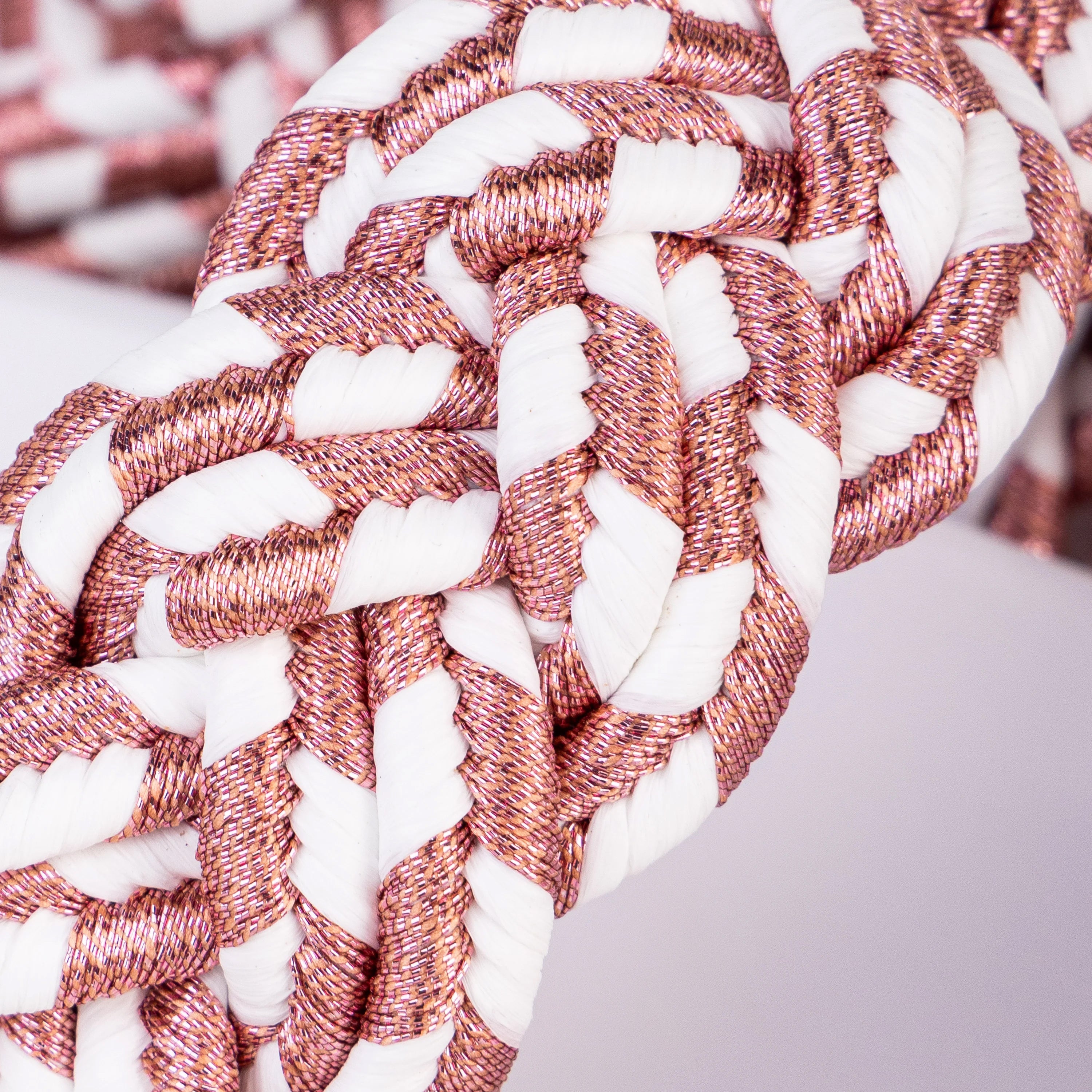 Sandalias Blancas Rosa Valentino Rockstud Torchon