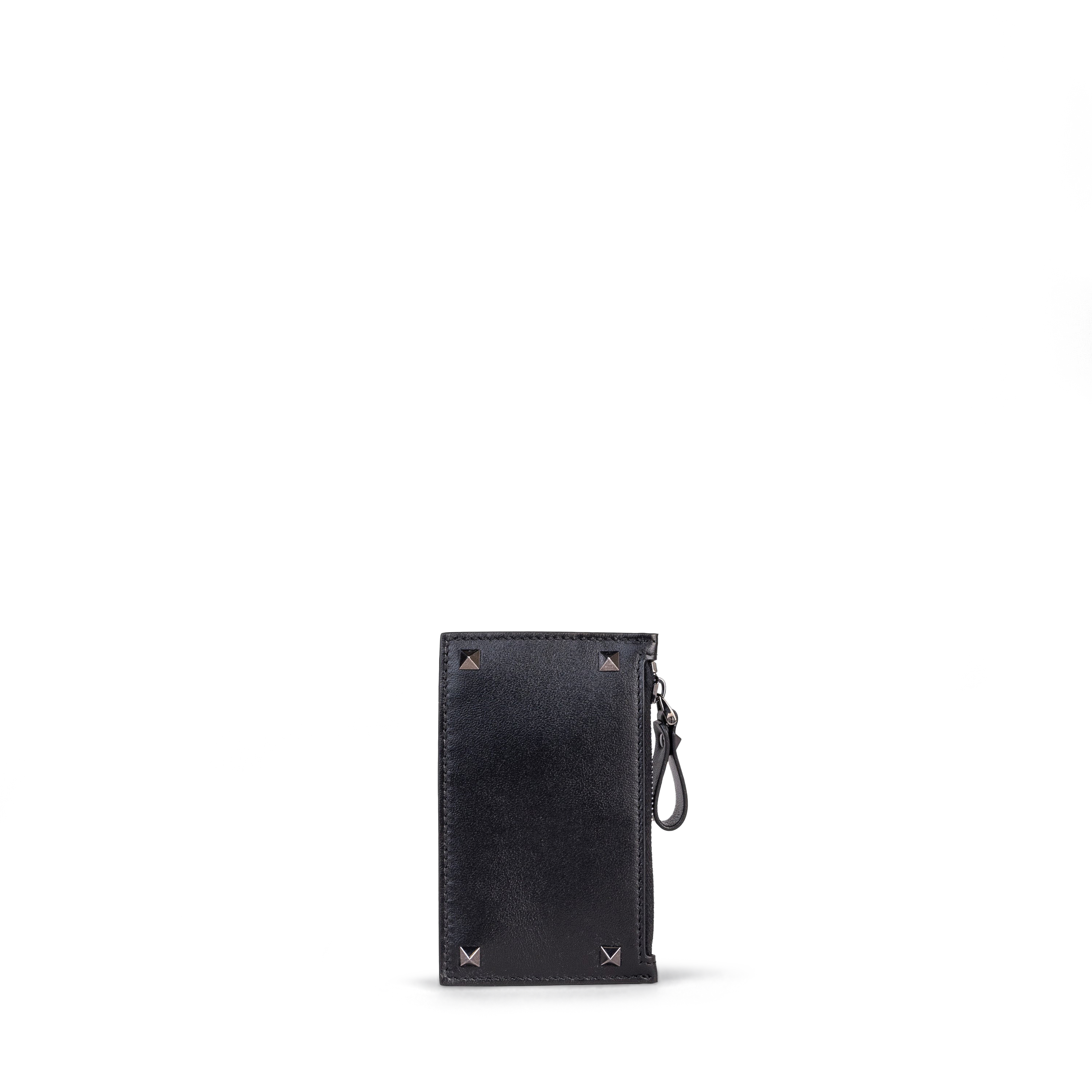 Tarjetero Negra Valentino Multirockstuds