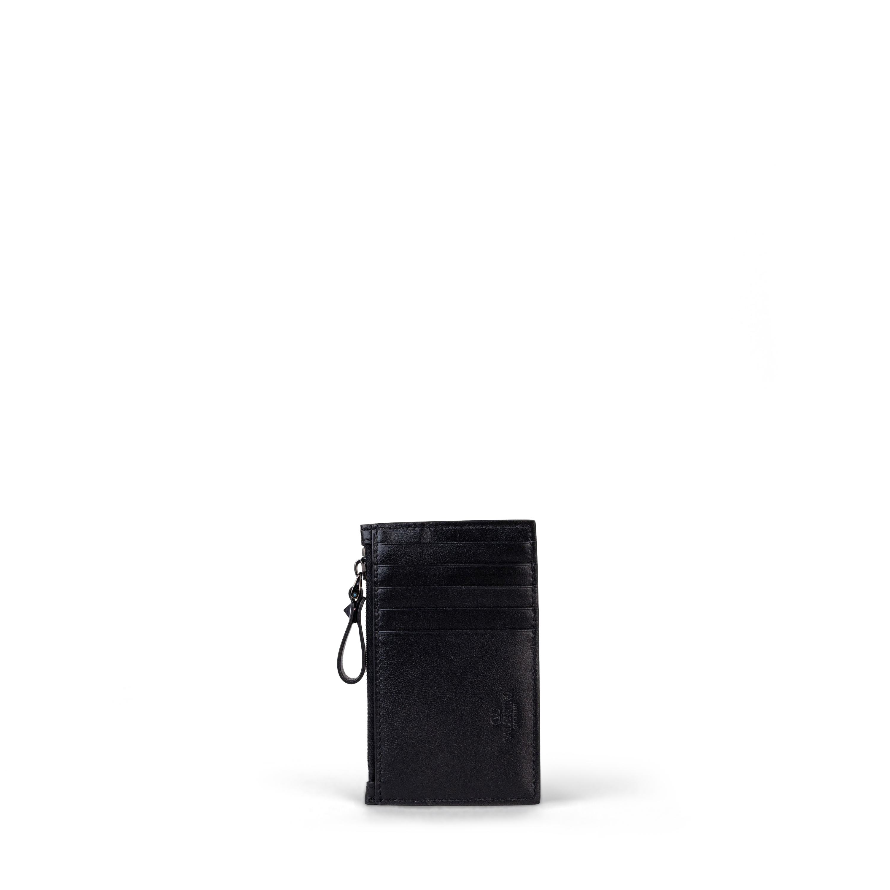 Tarjetero Negra Valentino Multirockstuds