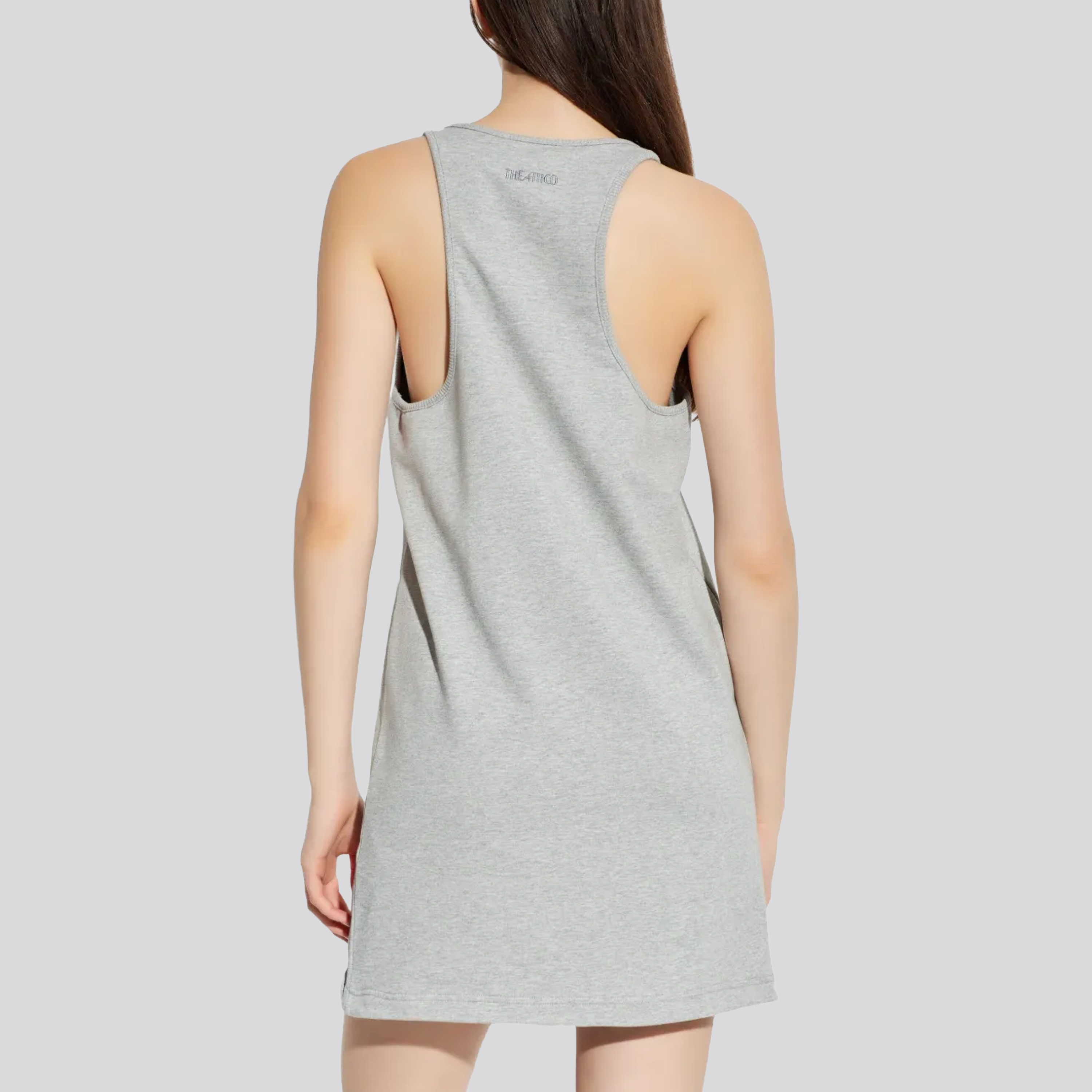 Vestido Gris The Attico Light American Fleece