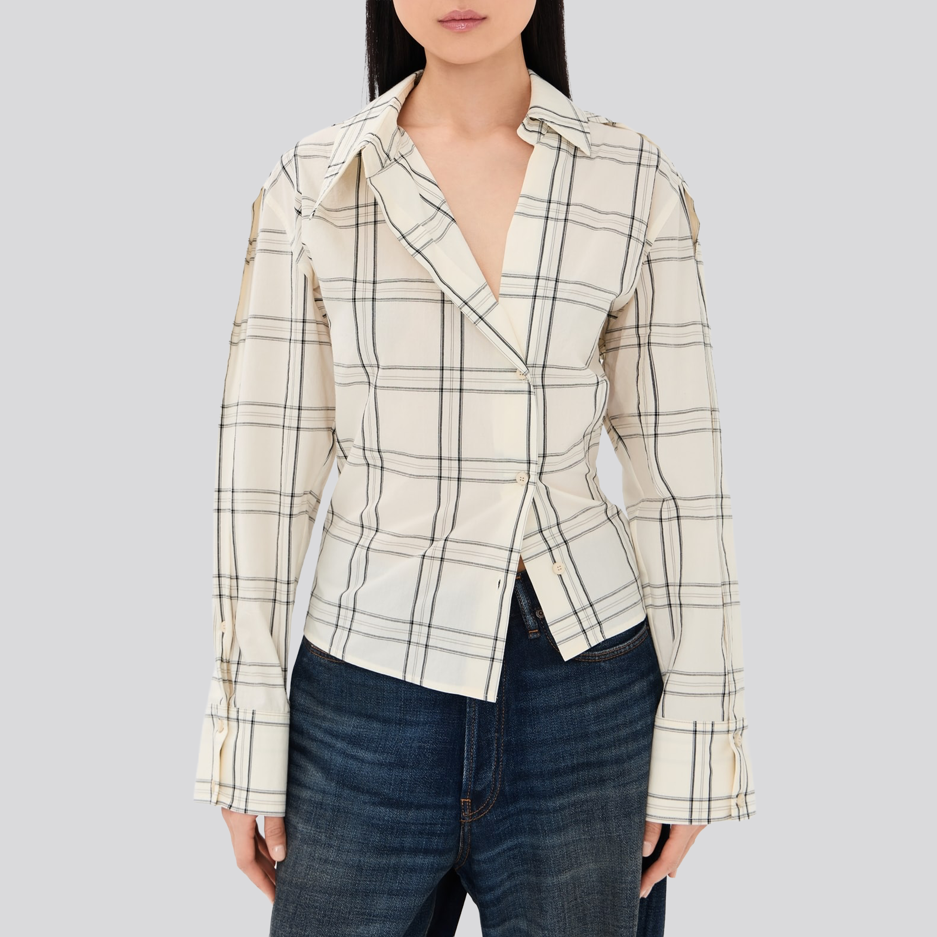 Camisa Blanca The Attico