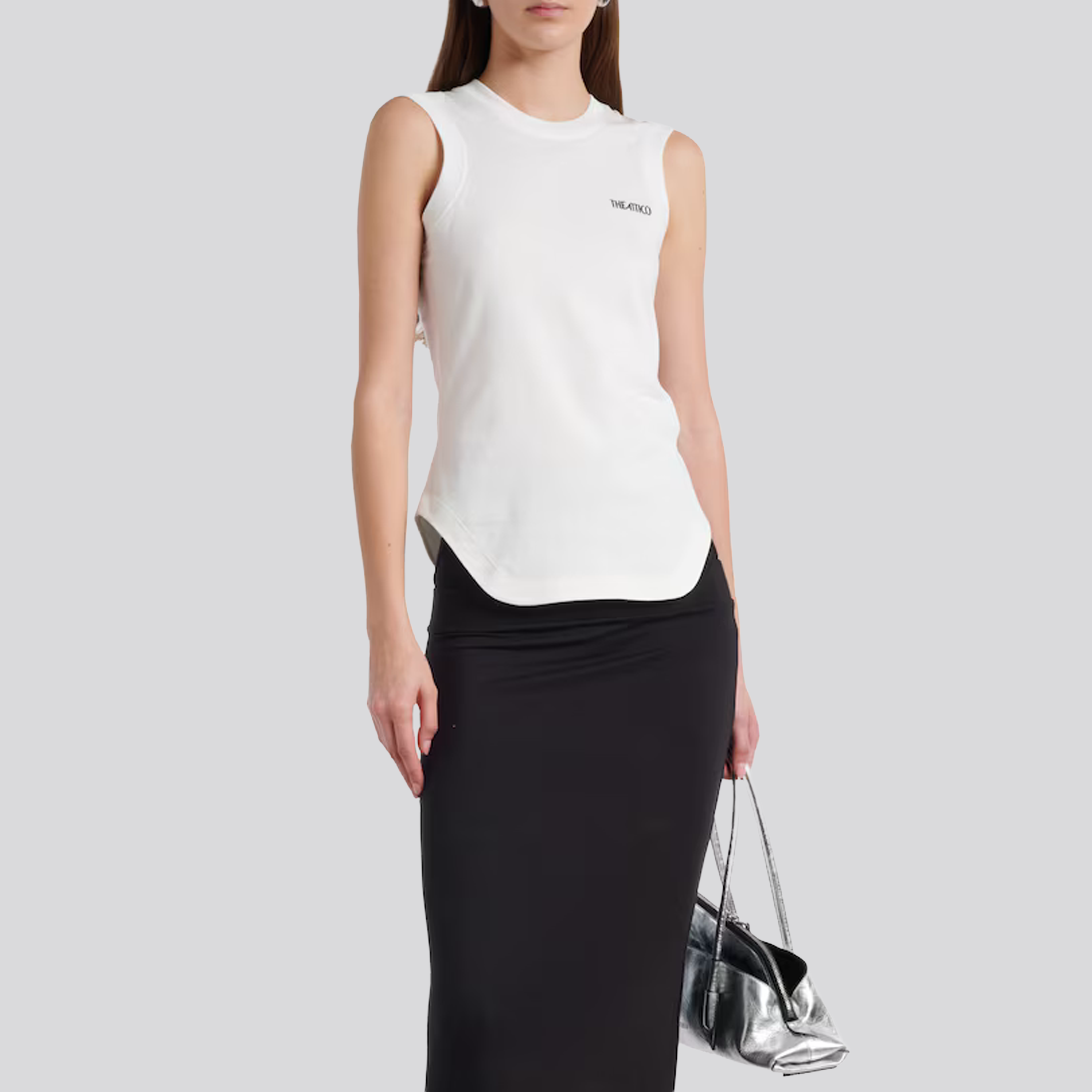 Top Blanco The Attico Logo