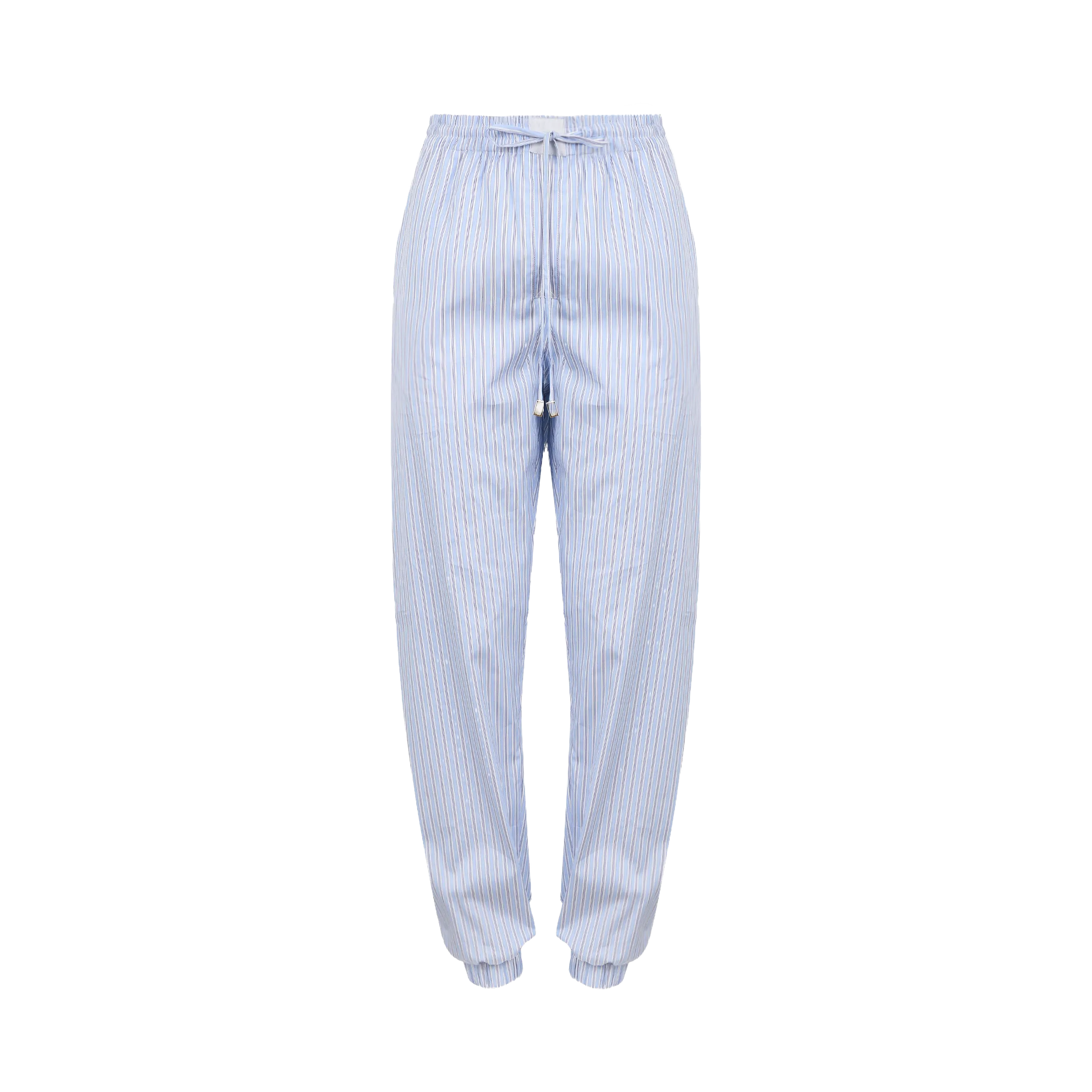 Pantalón Celeste The Attico Stripes