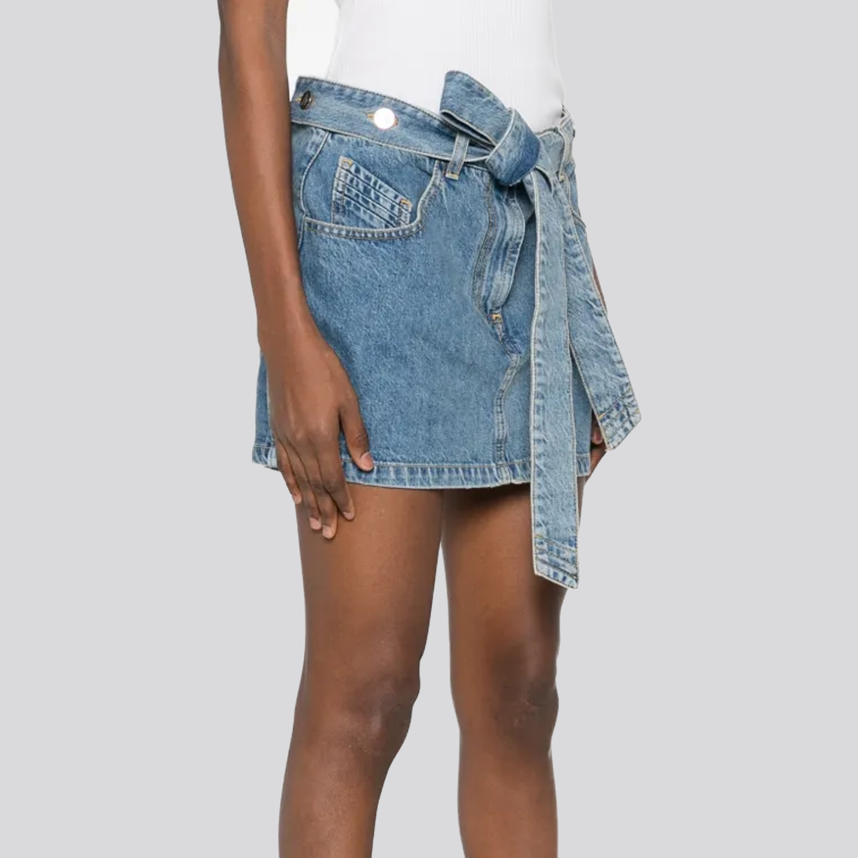 Falda Denim The Attico
