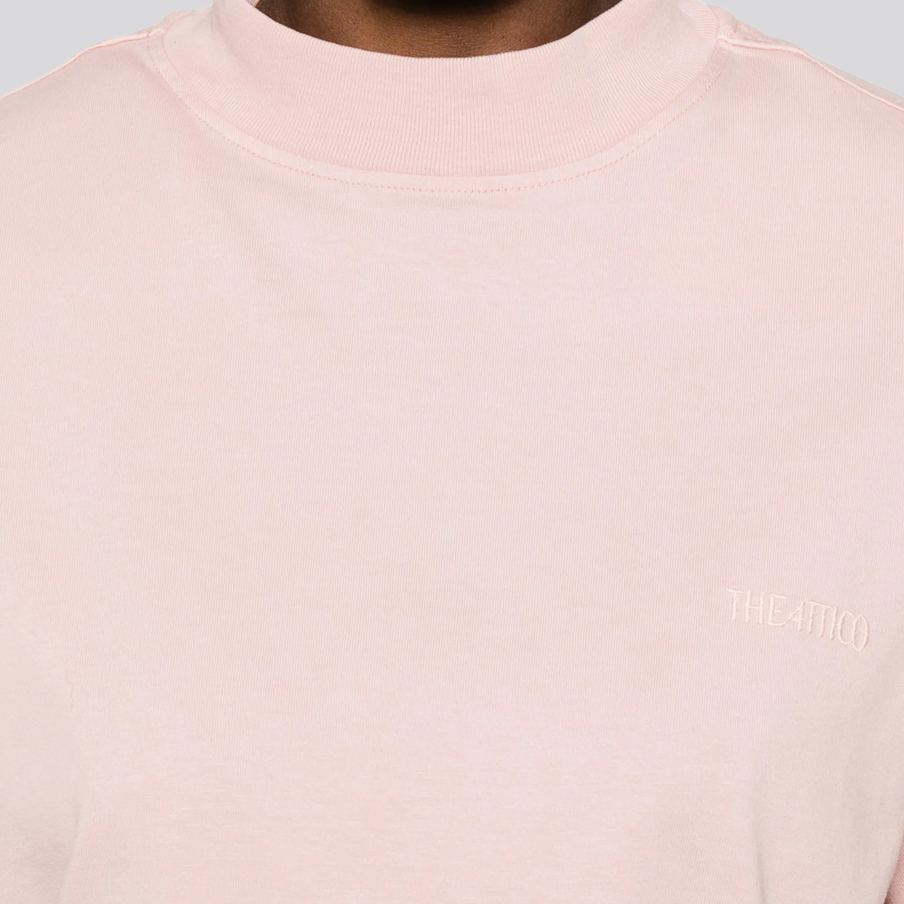 Camiseta Rosada The Attico Logo