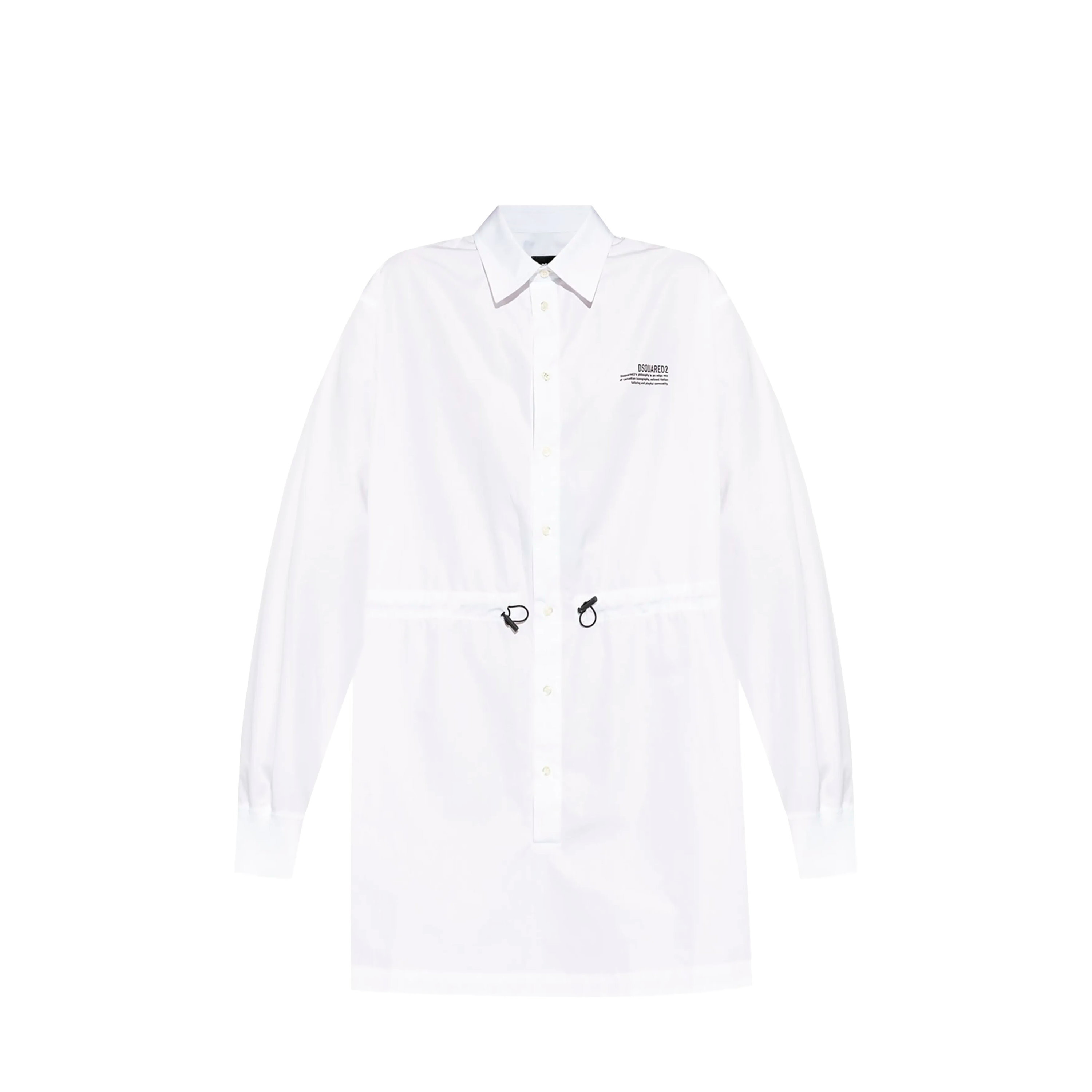 Vestido Blanco Dsquared2 Logo