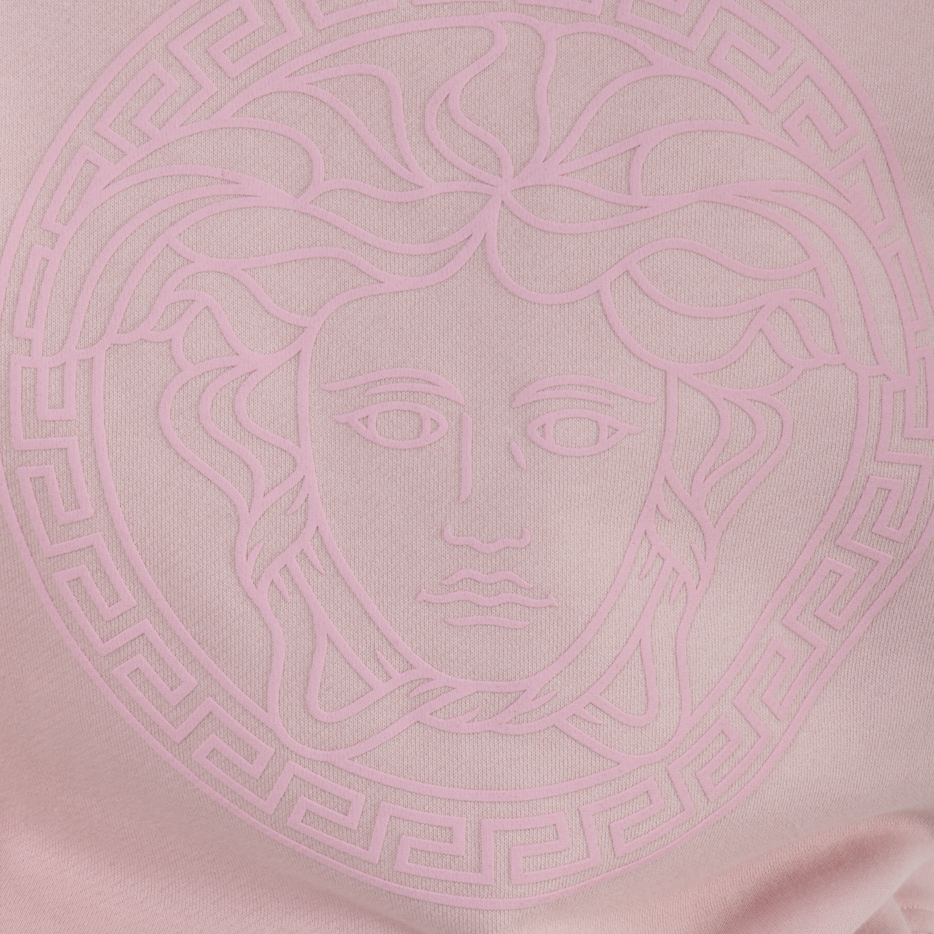 Buzo Rosado Versace Logo