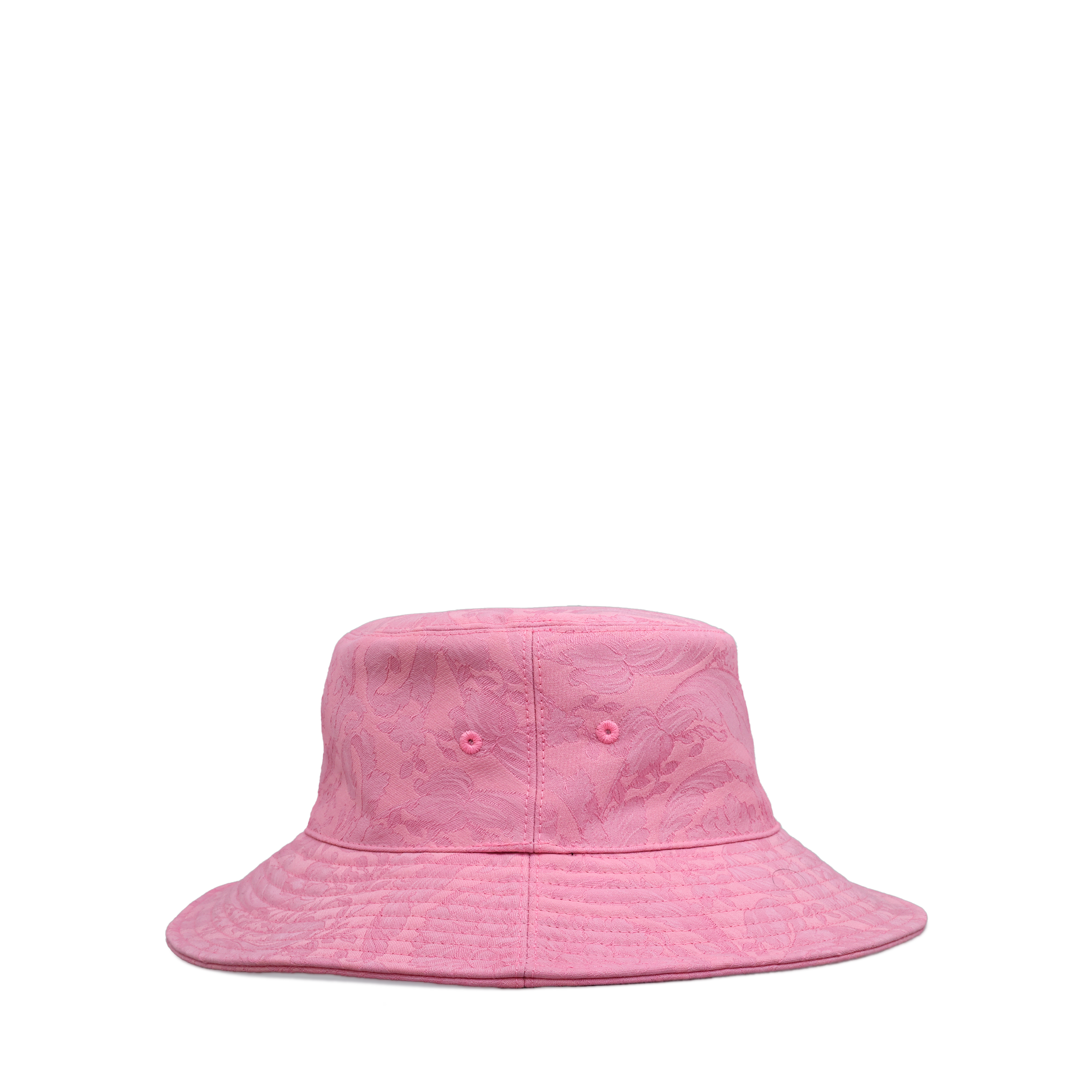 Sombrero Rosado Versace Logo