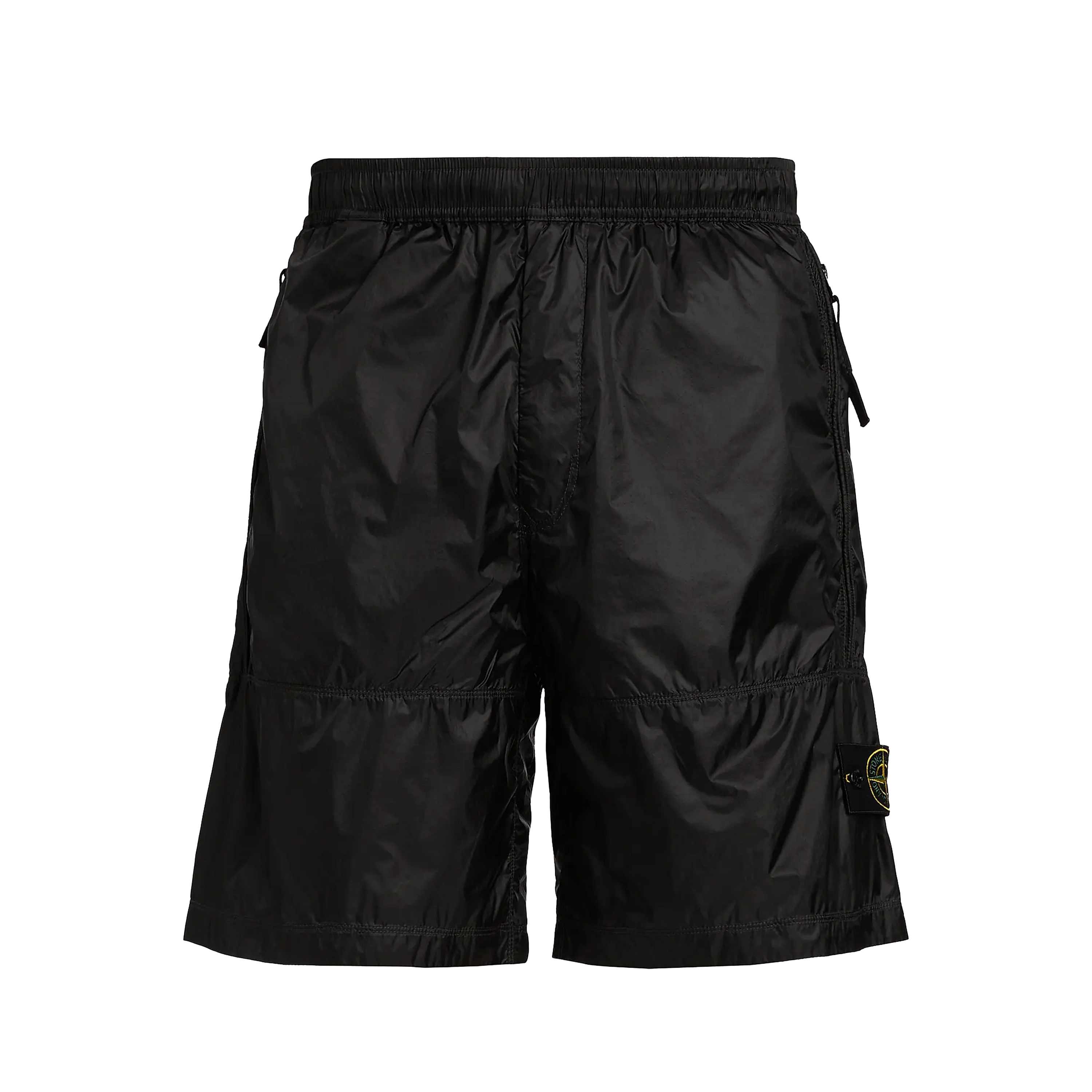 Short Gris Stone Island Loose Wide Nylon