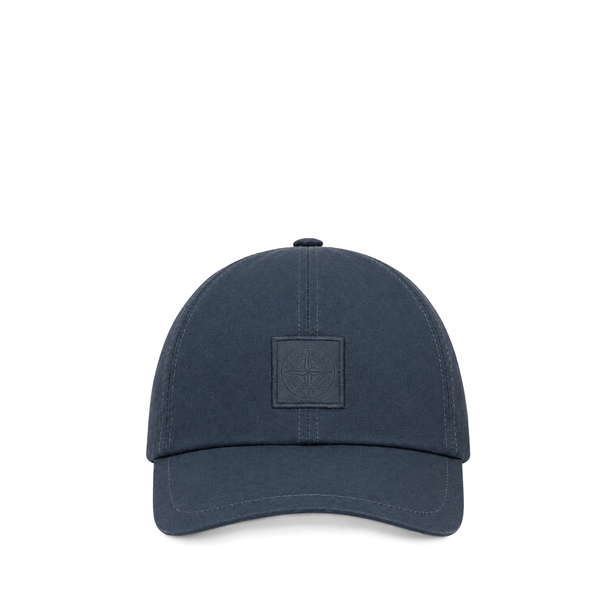 Gorra Azul Stone Island Logo Patch