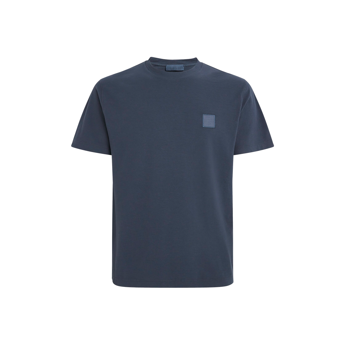Camiseta Azul Stone Island Compass Ghost