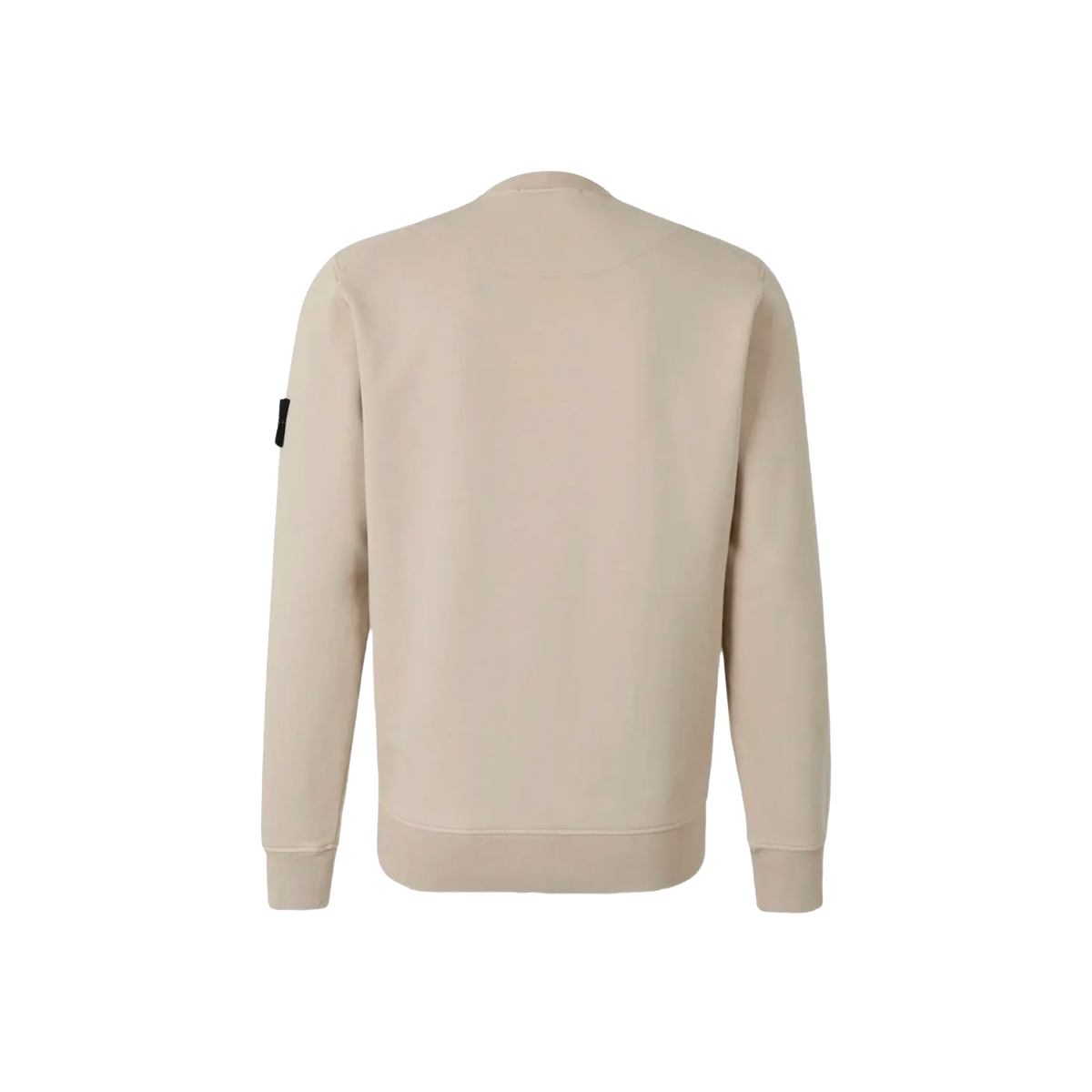 Buzo Beige Stone Island Logo Patch