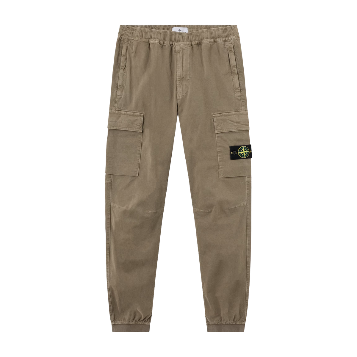 Pantalón Verde Stone Island Logo Patch Paracadute