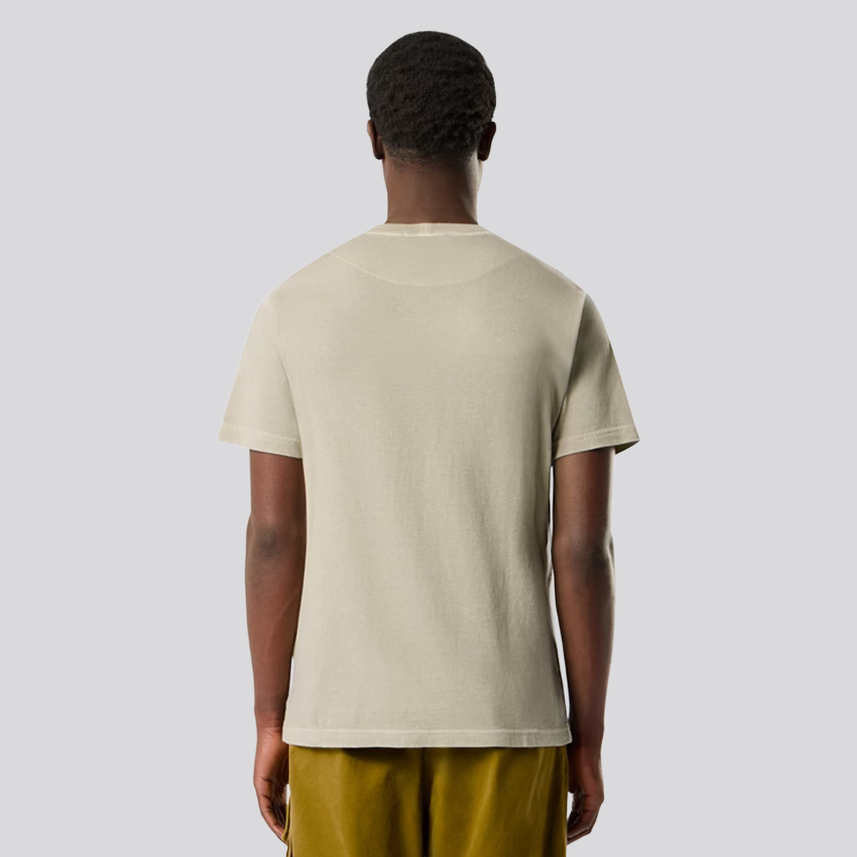 Camiseta Gris Stone Island Compass