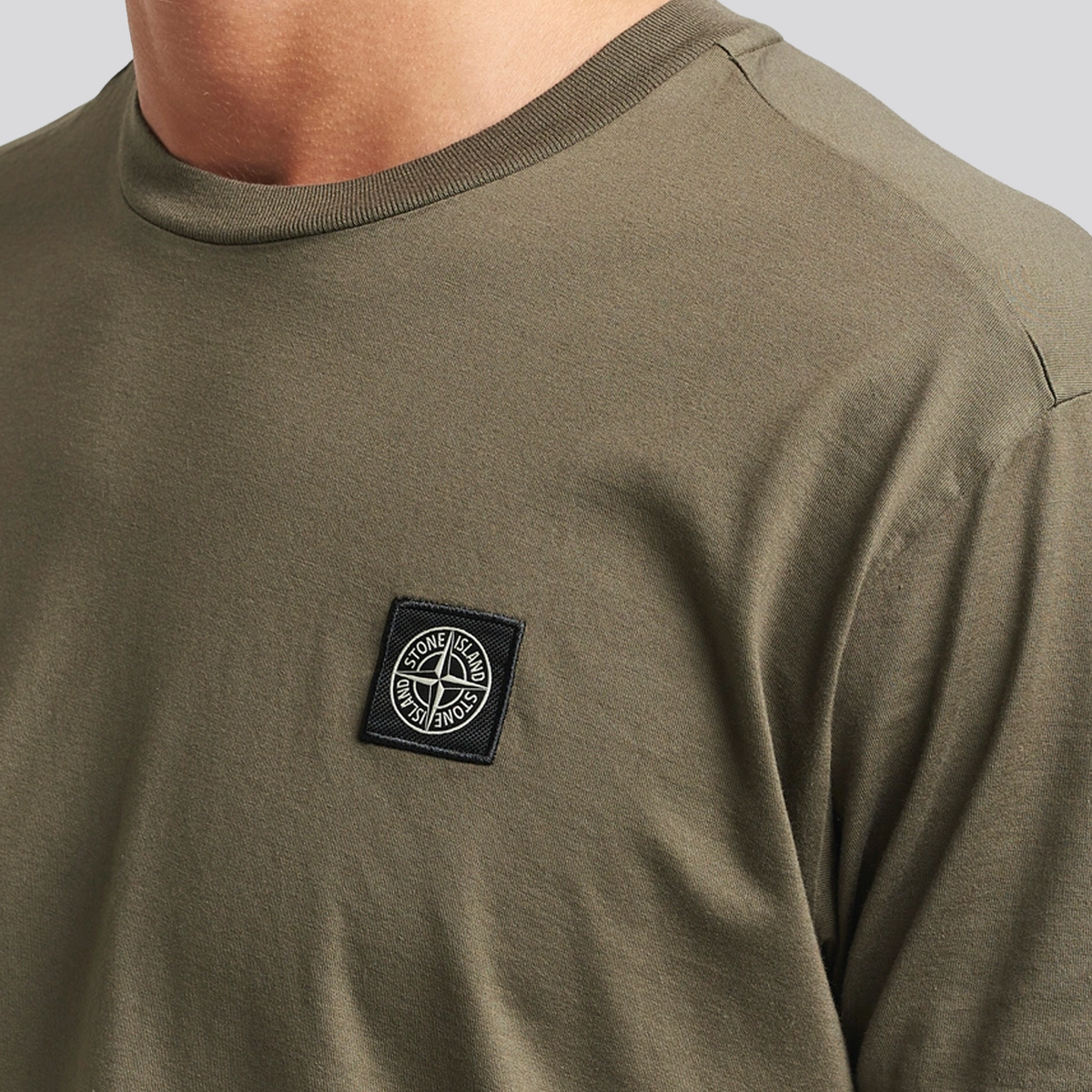 Camiseta Verde Stone Island Compass