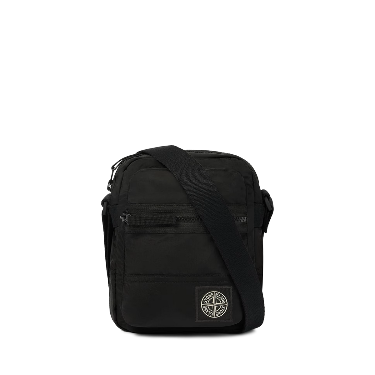Canguro Negro Stone Island Logo Patch