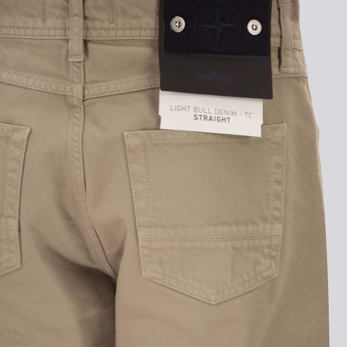 Jean Beige Stone Island Regular Straight
