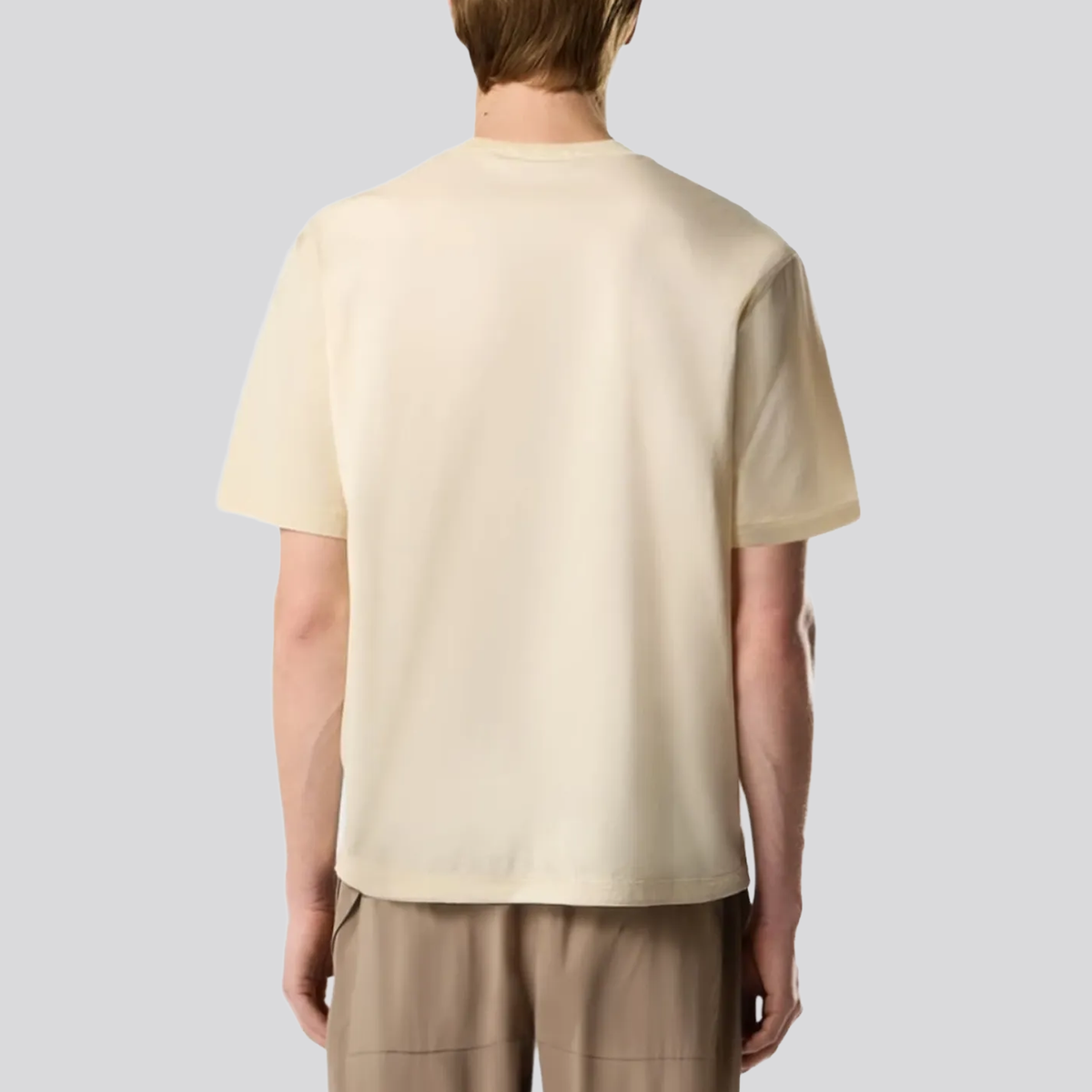 Camiseta Beige Stone Island Compass