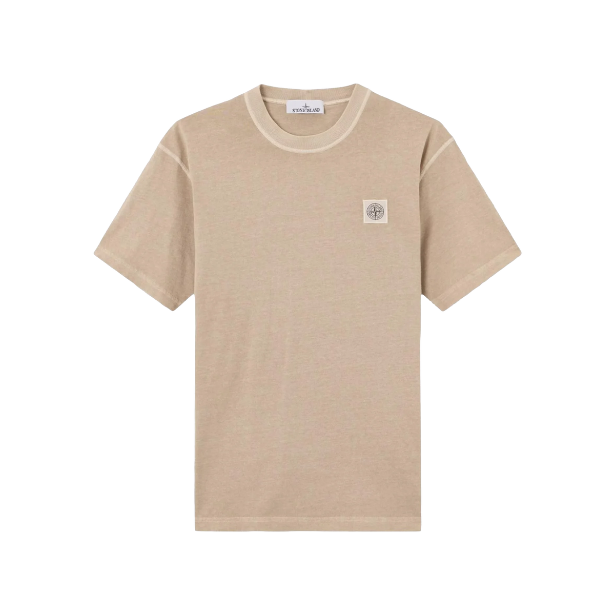 Camiseta Beige Stone Island Compass