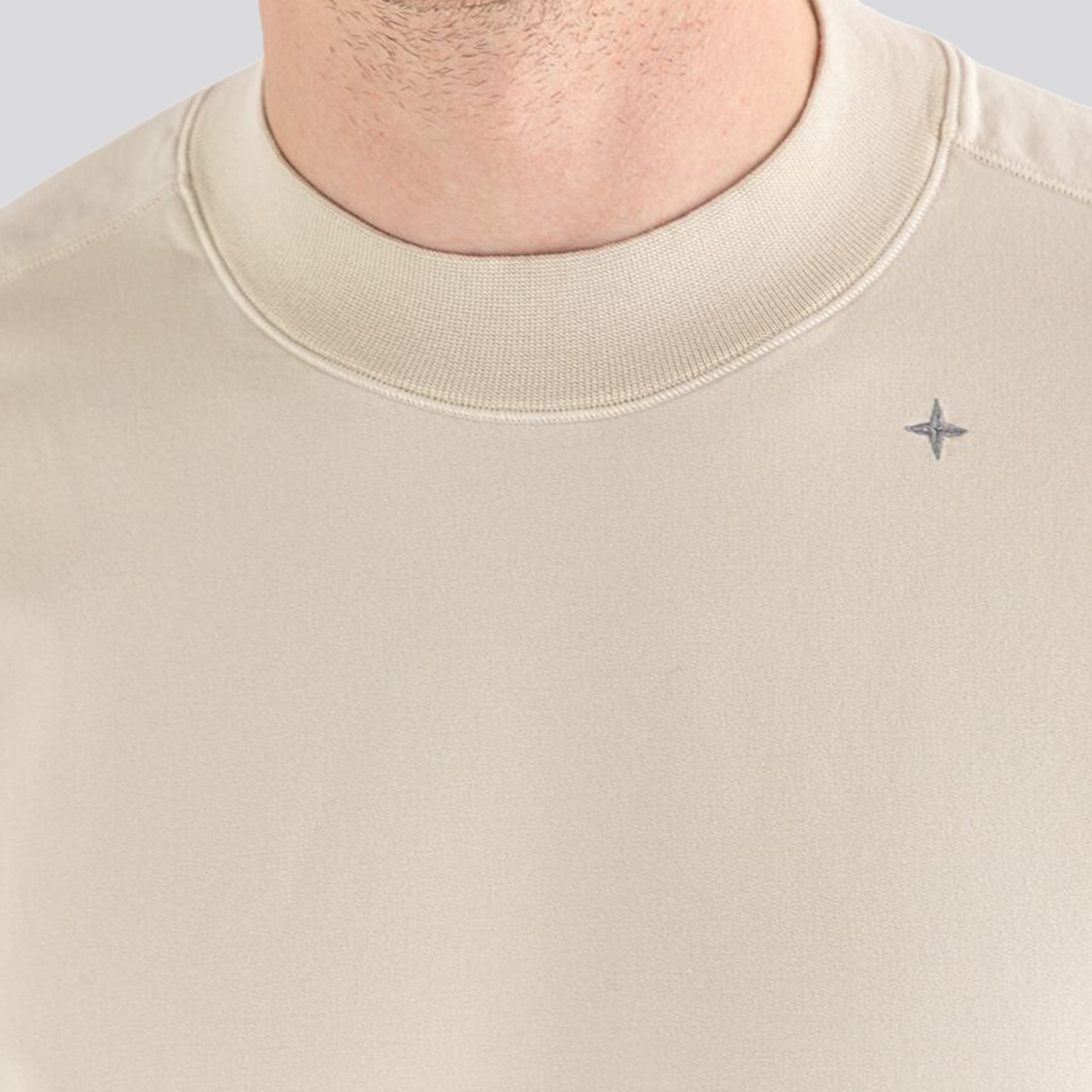 Buzo Beige Stone Island Compass